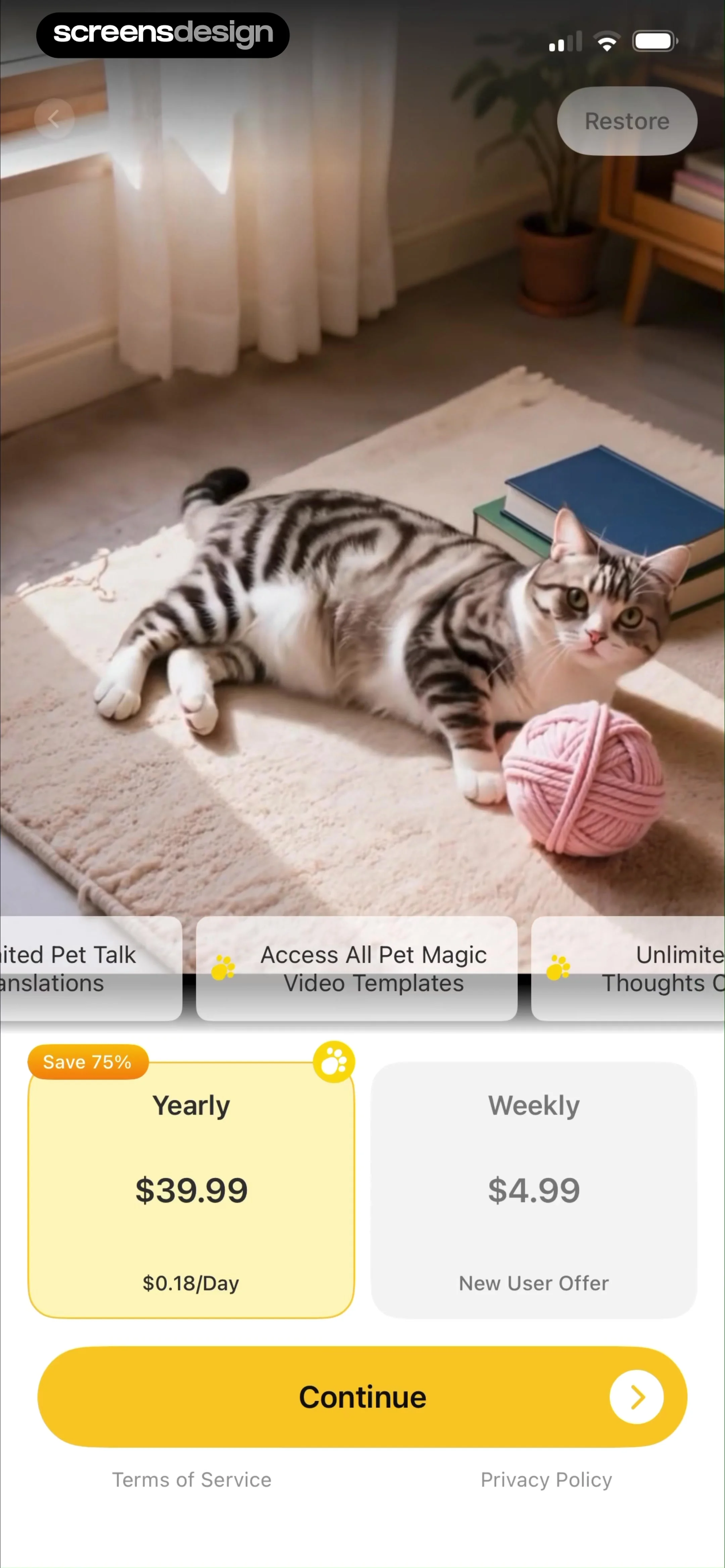 Pet Chat: Cat & Dog Translator screen 8