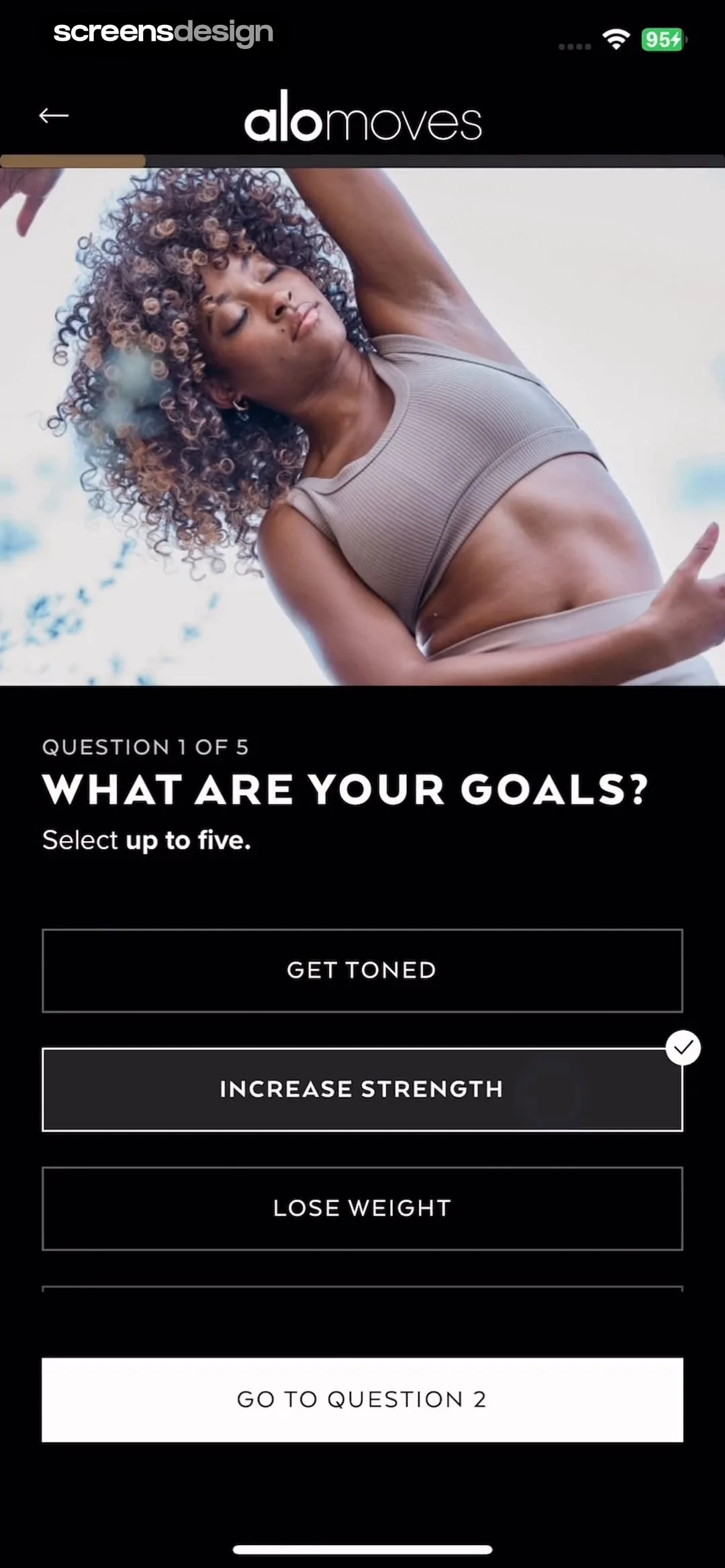 ALO Wellness Club UI Breakdown | ScreensDesign Showcase