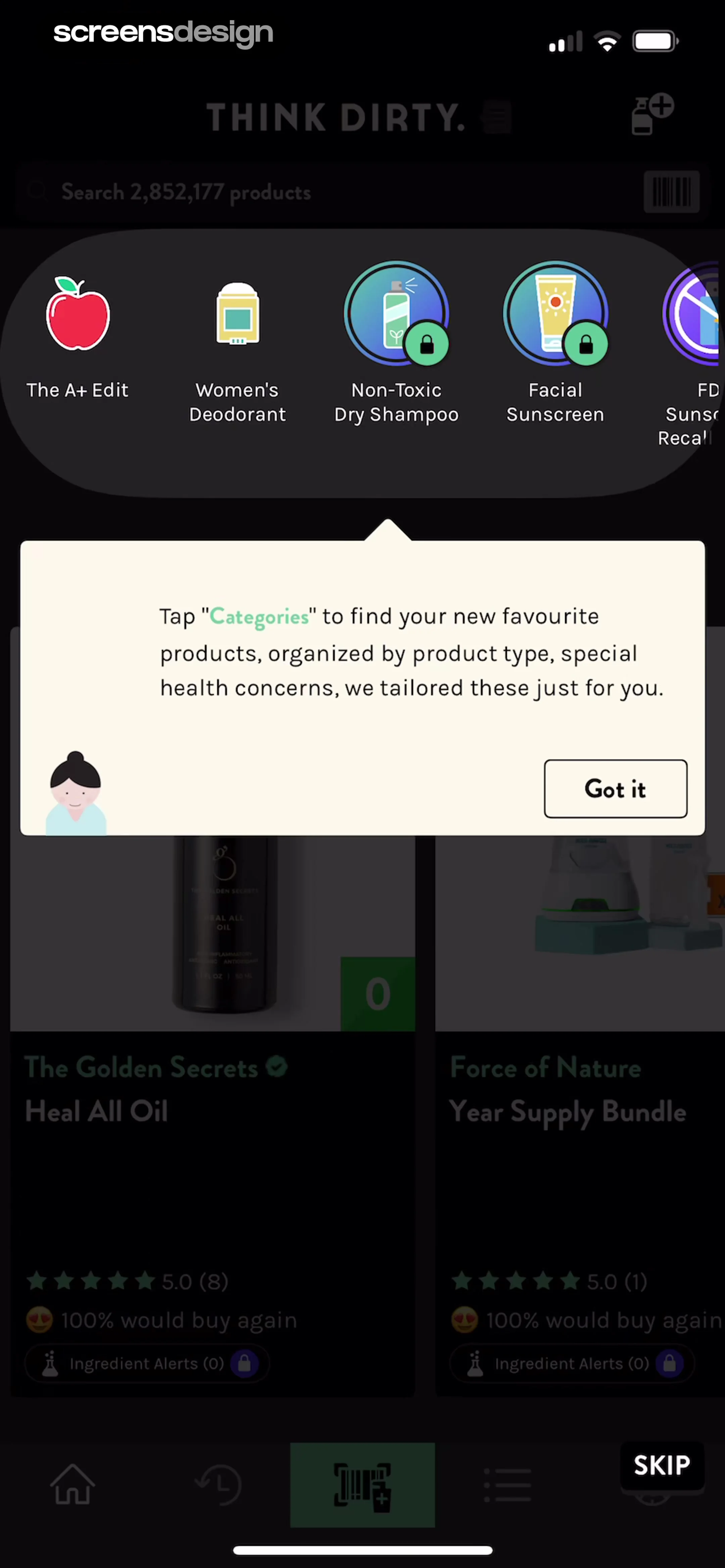 Think Dirty – Shop Clean screen 6