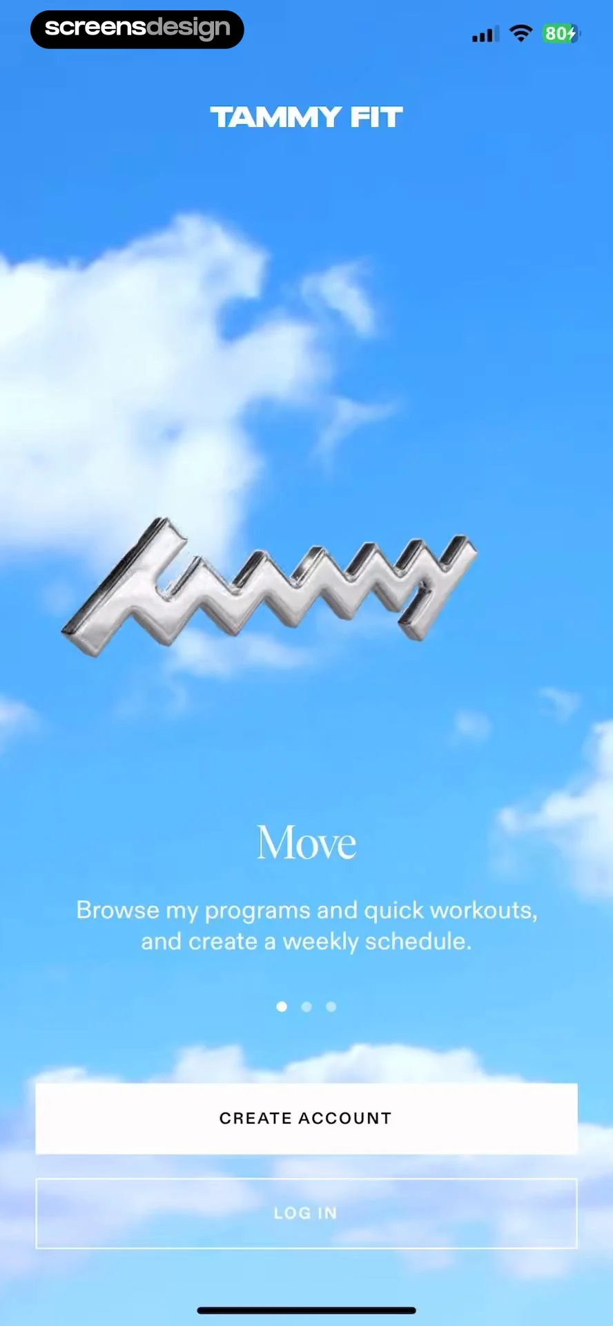 Tammy Fit screen 1