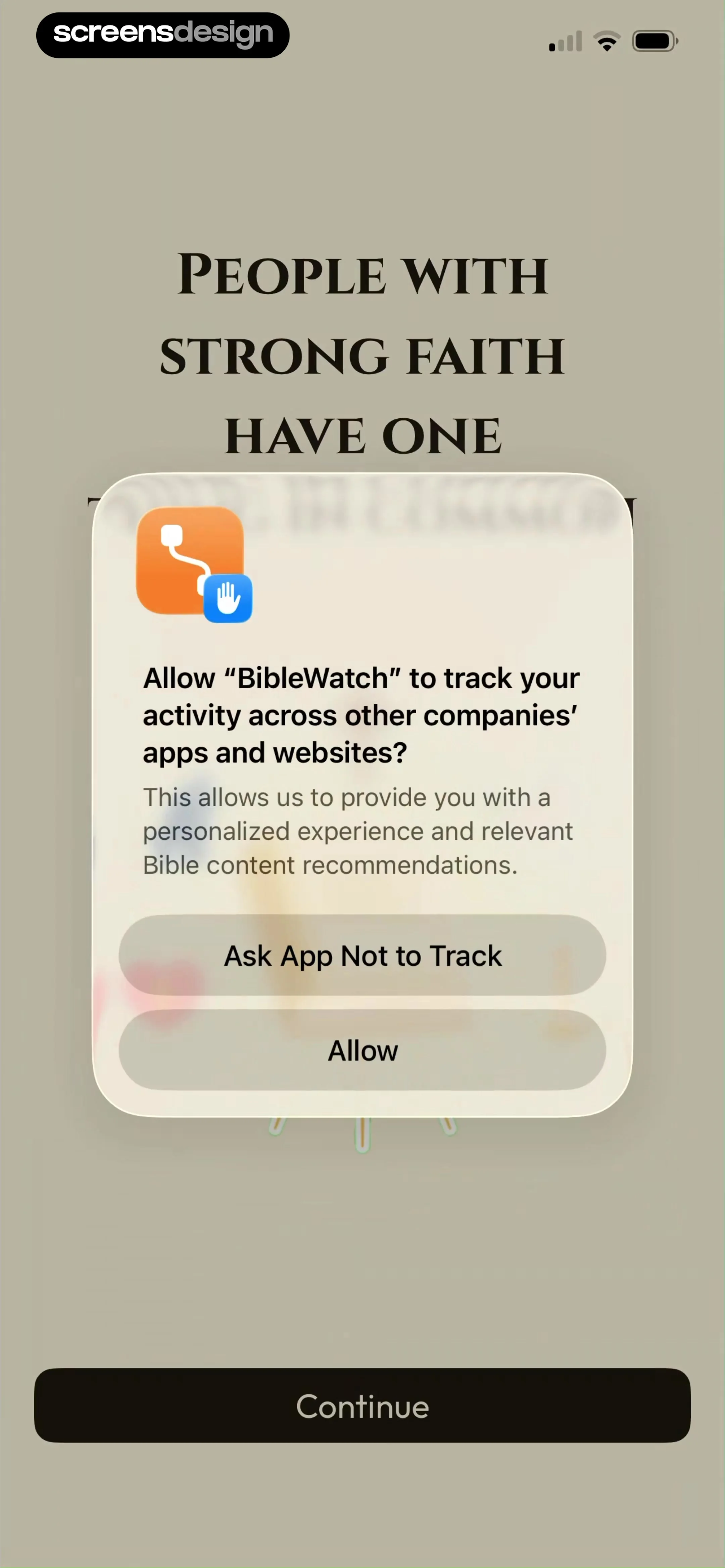 BibleWatch - Watch the Bible screen 2