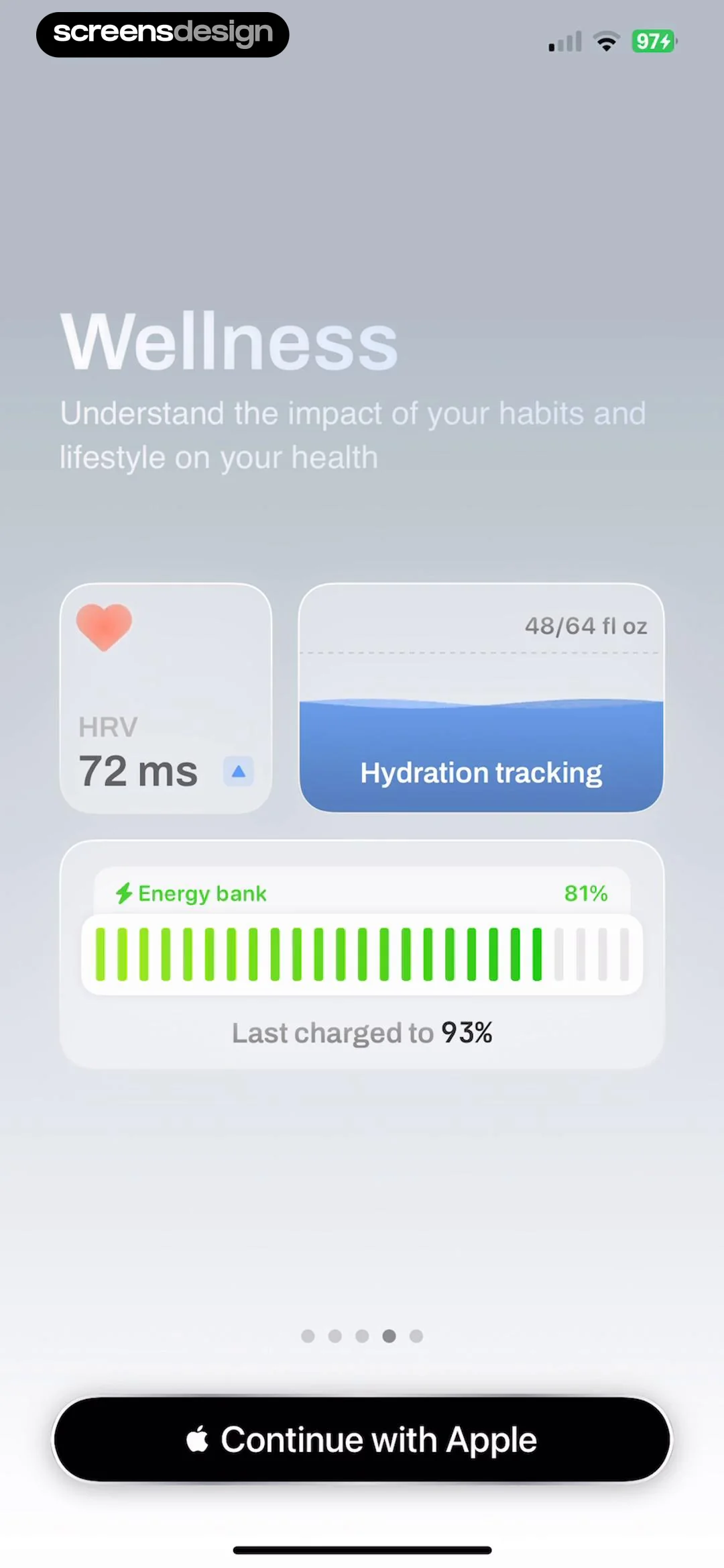 Bevel: AI Health Coach screen 5