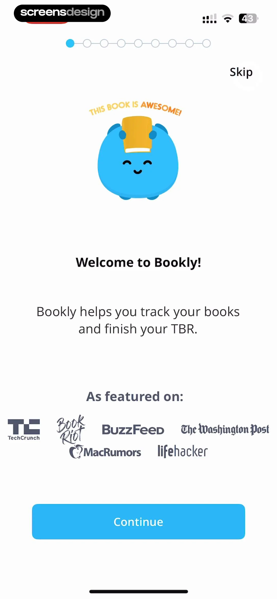 Bookly: Book Tracker screen 5