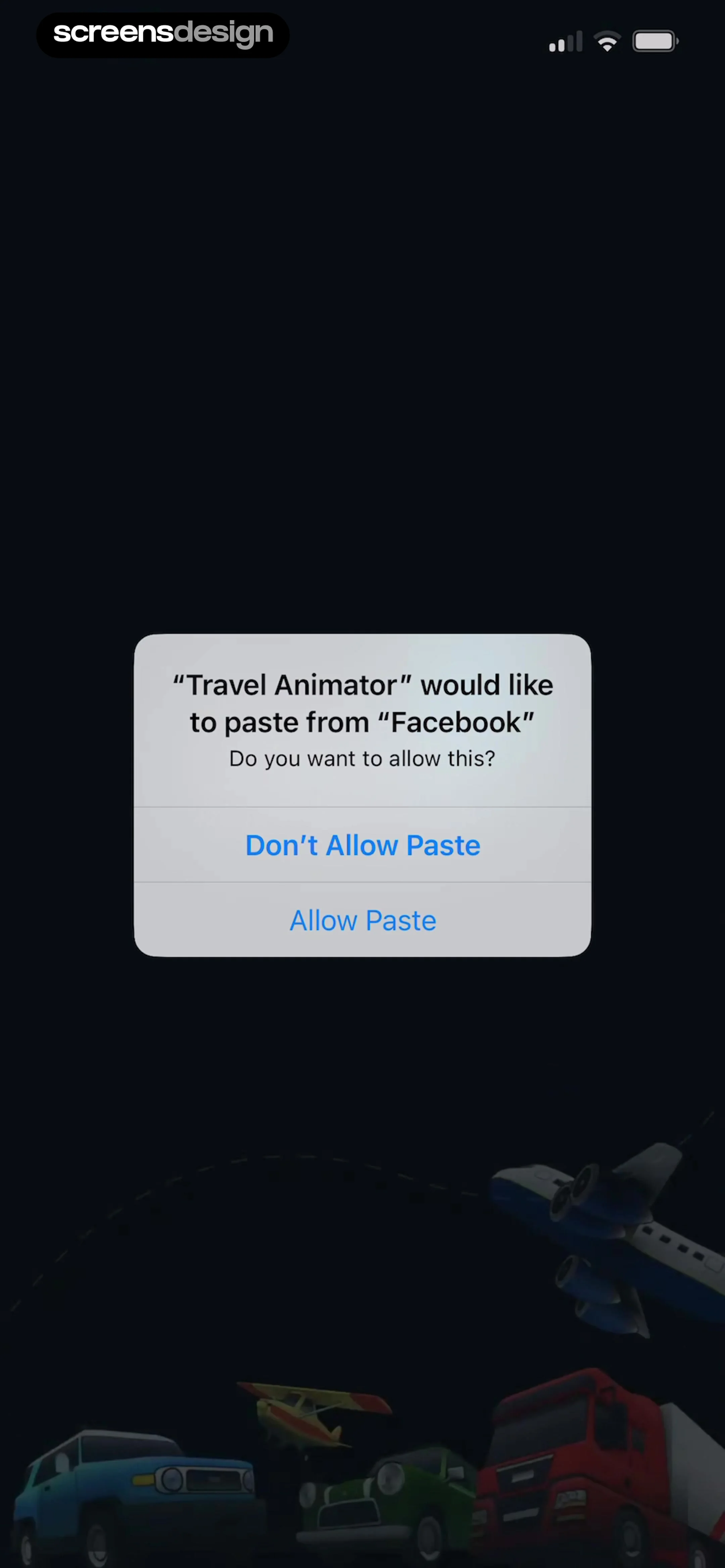 TravelAnimator: Journey Route screen 2