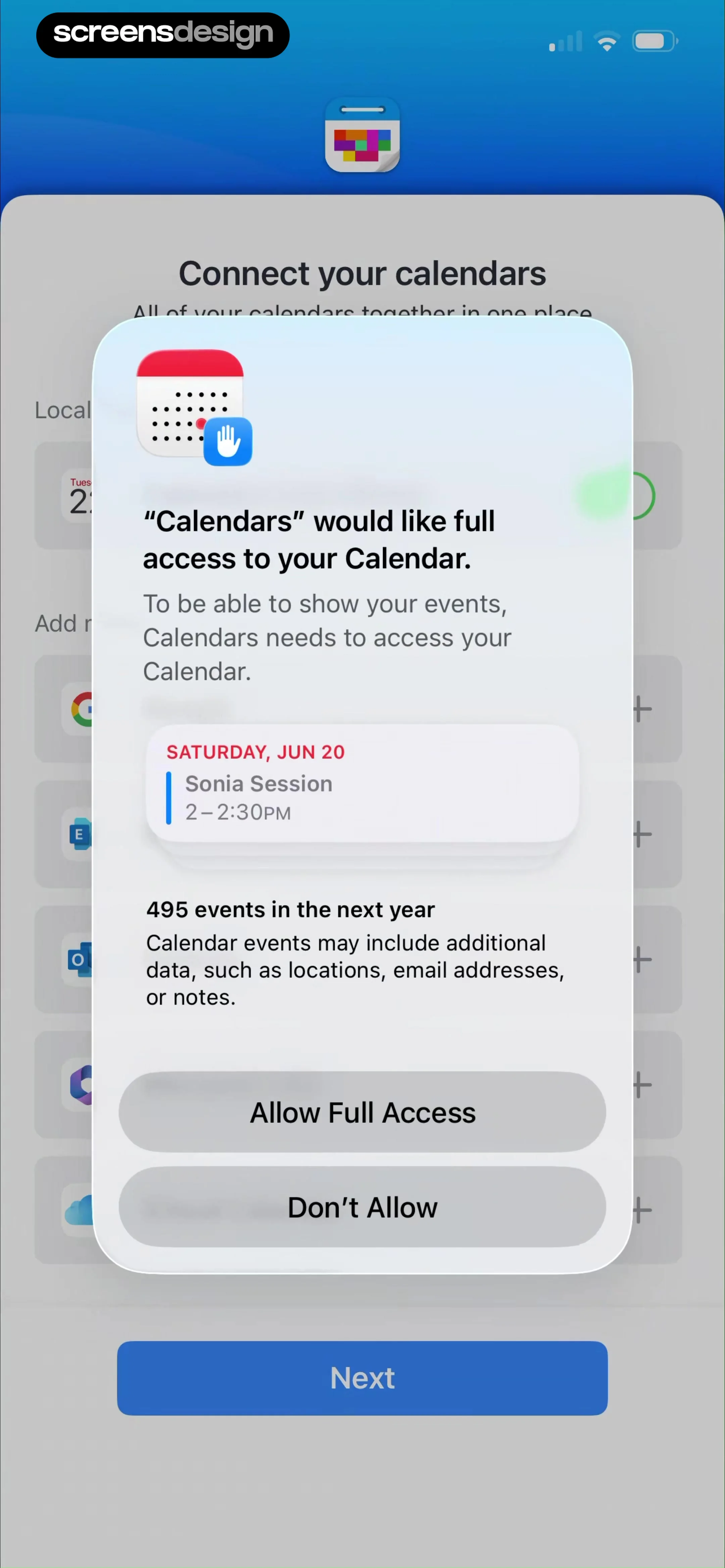 Calendars: Schedule Planner screen 4