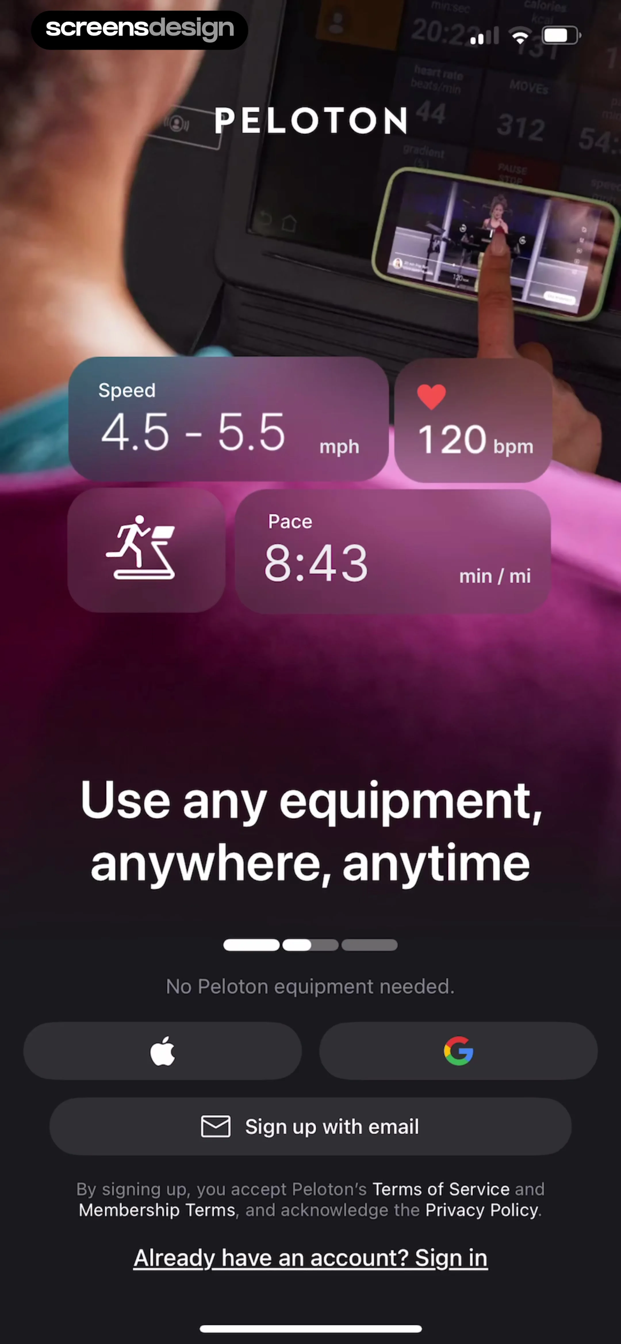 Peloton: Fitness & Workouts screen 3