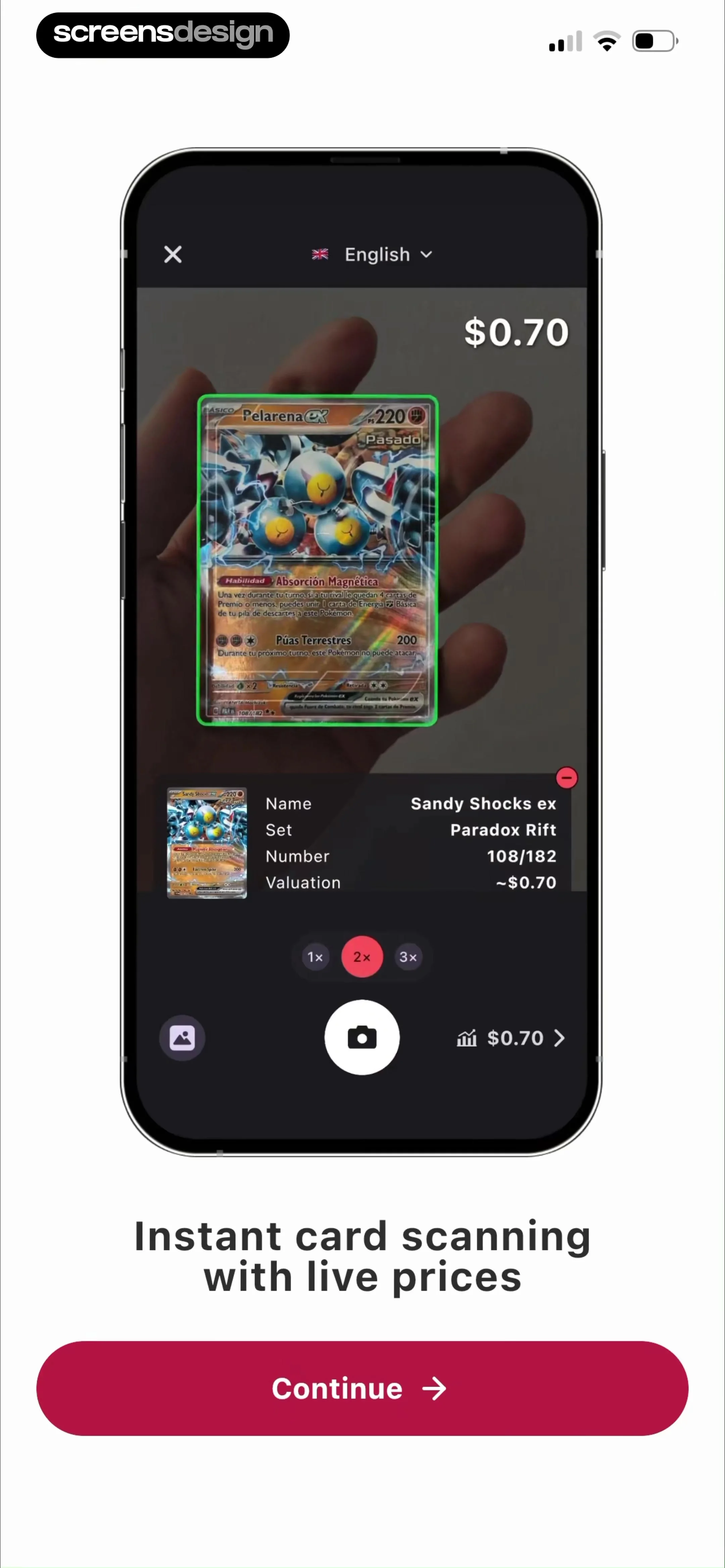 MonPrice Collector & Scanner screen 4