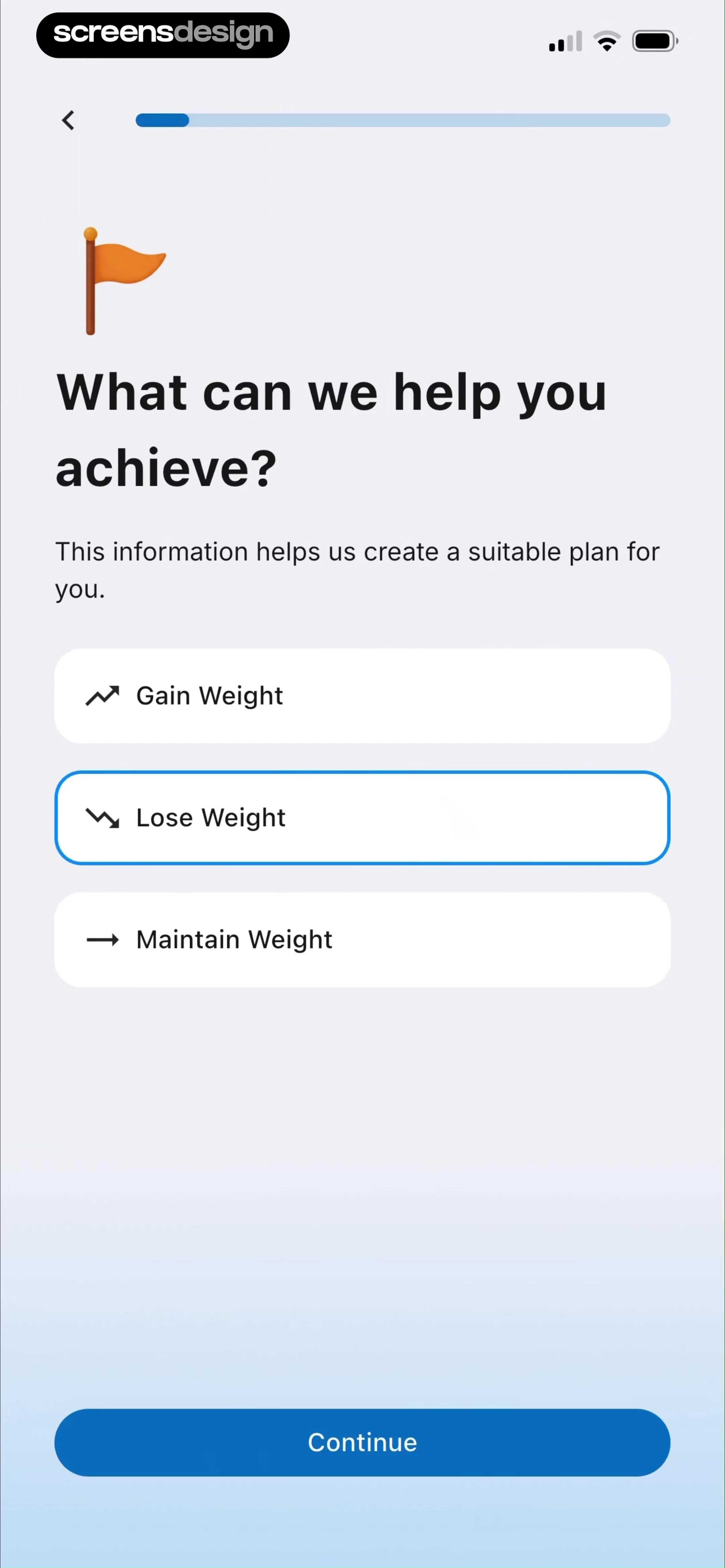 MacrosFirst - Macro Tracker screen 5