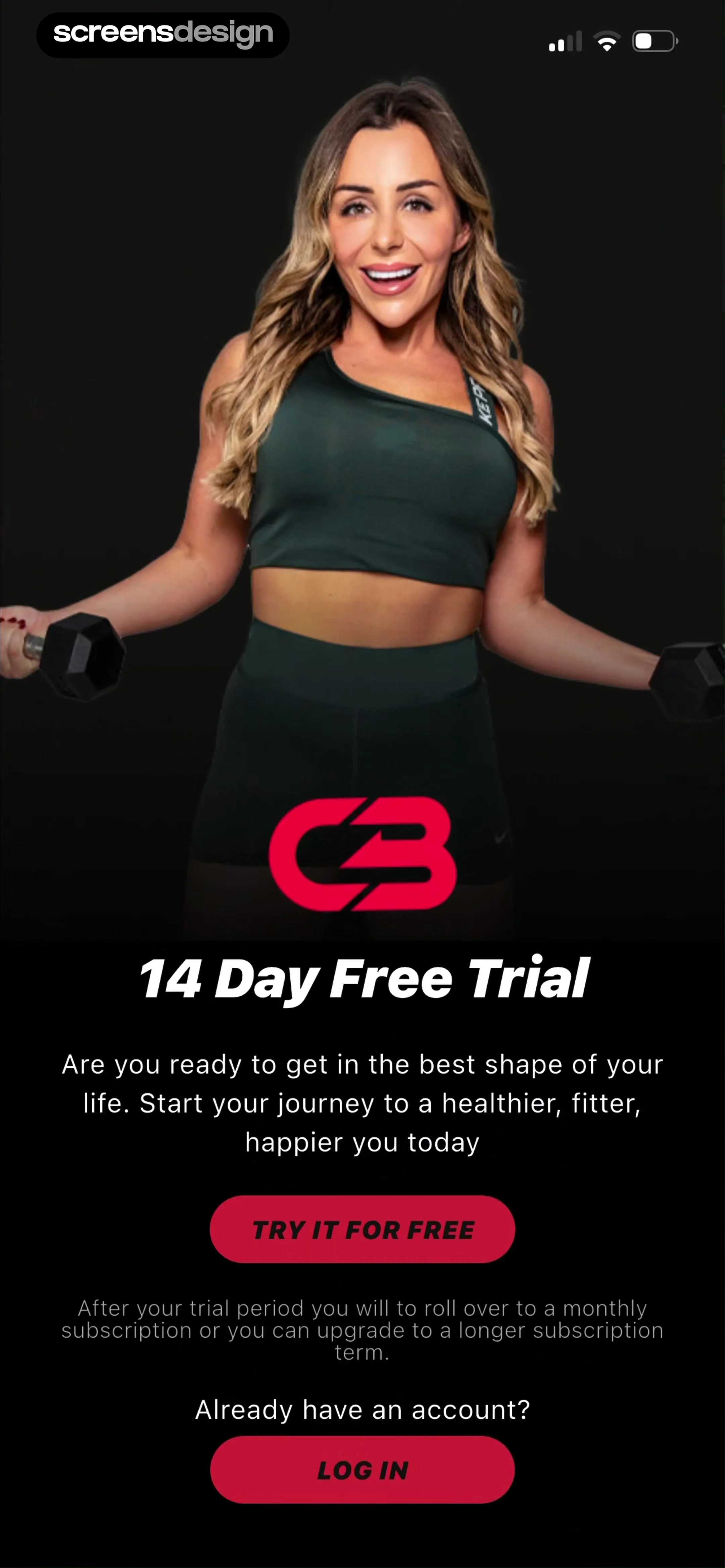Courtney Black Fitness screen 4
