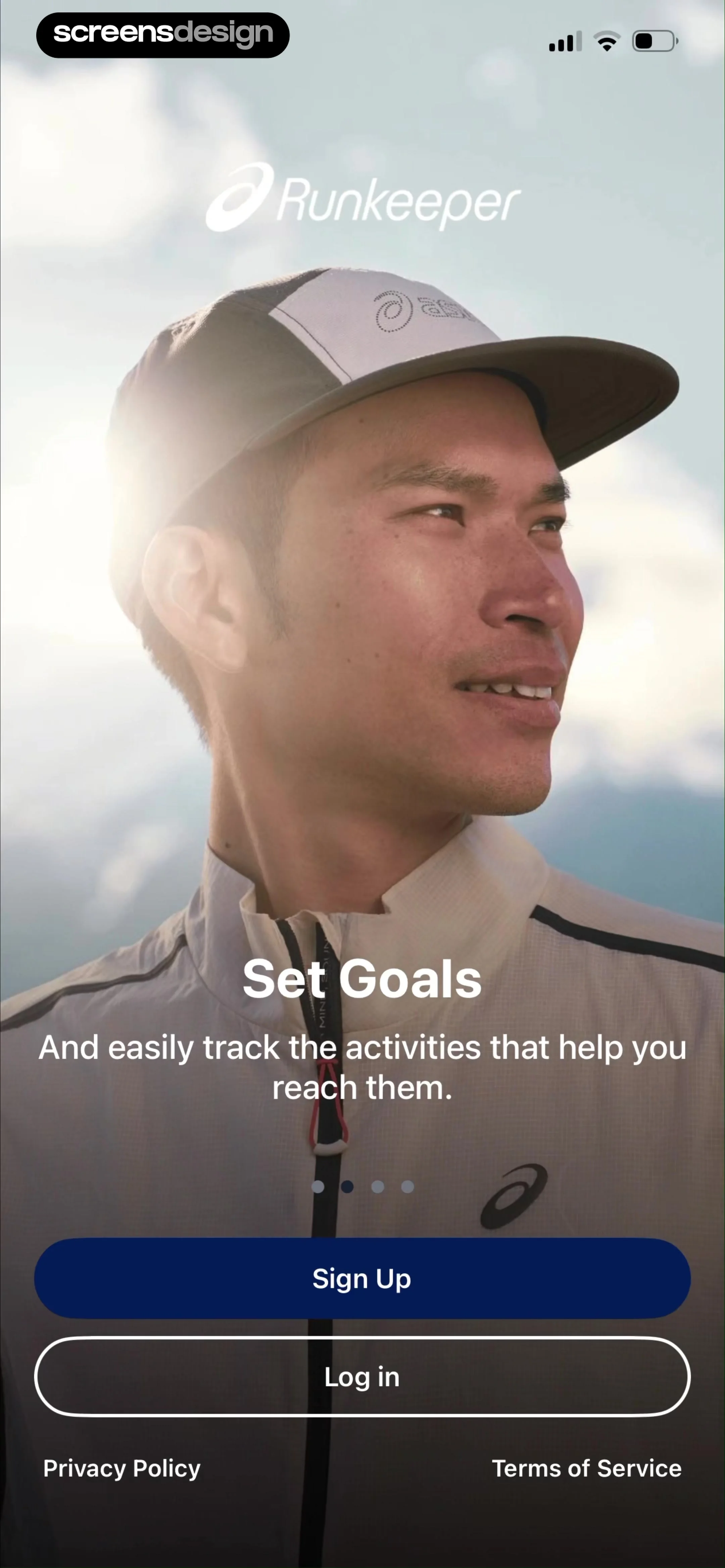 ASICS Runkeeper—Run Tracker screen 3