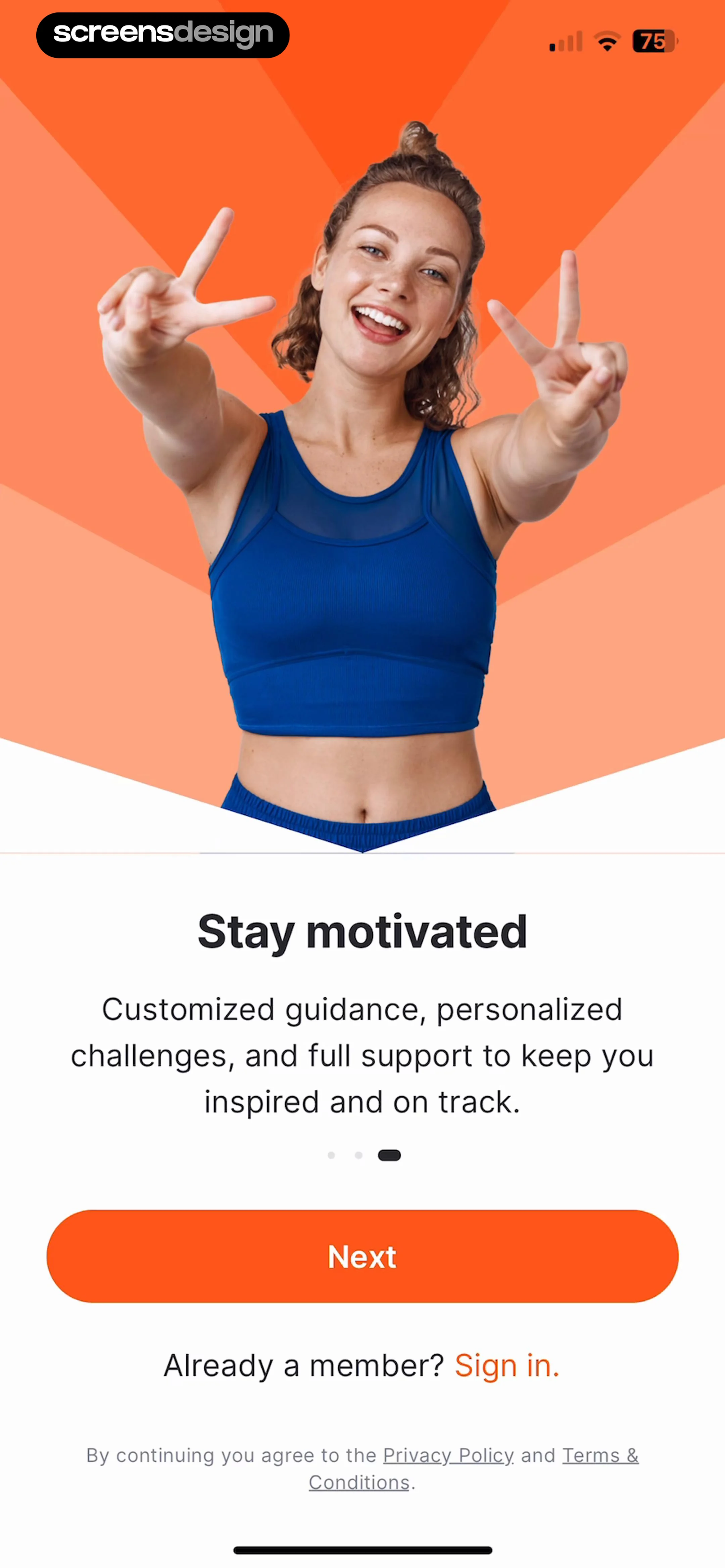Fitself: Fitness and Fasting screen 5