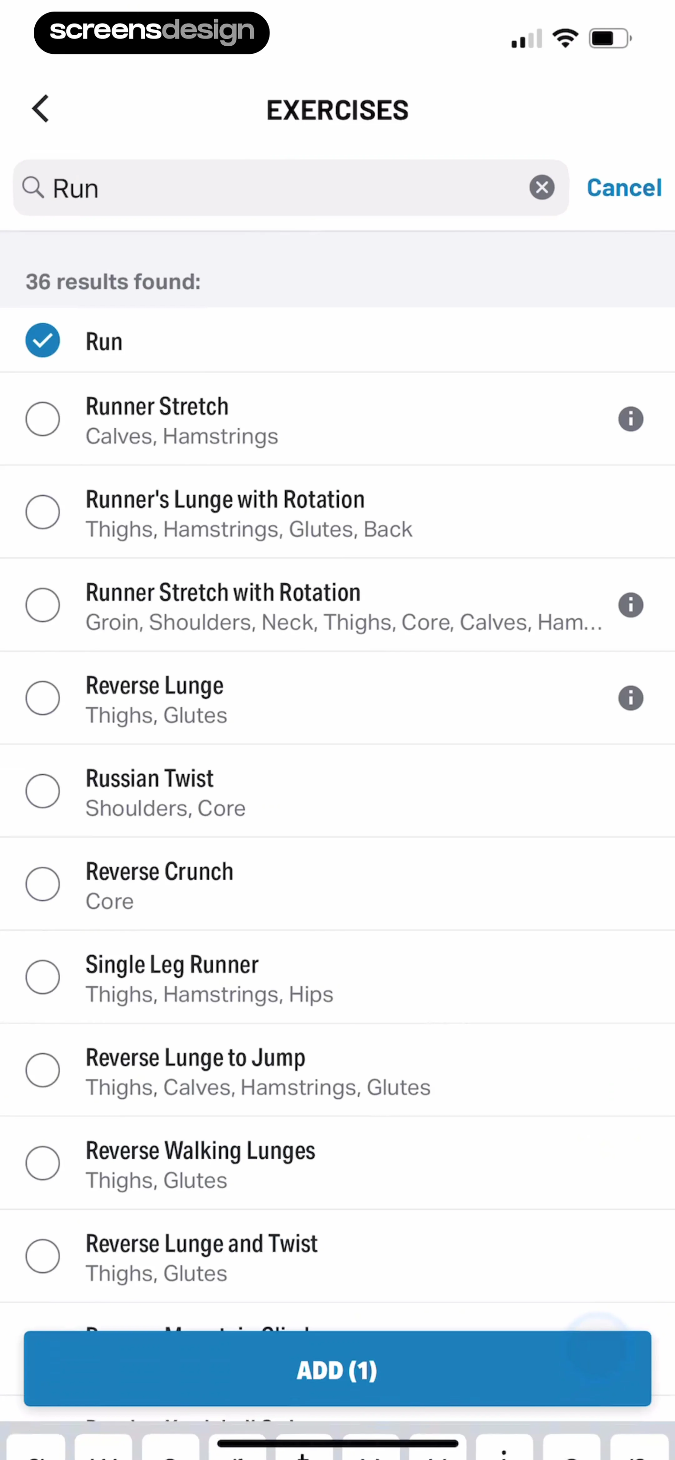 Map My Run GPS Running Tracker screen 127