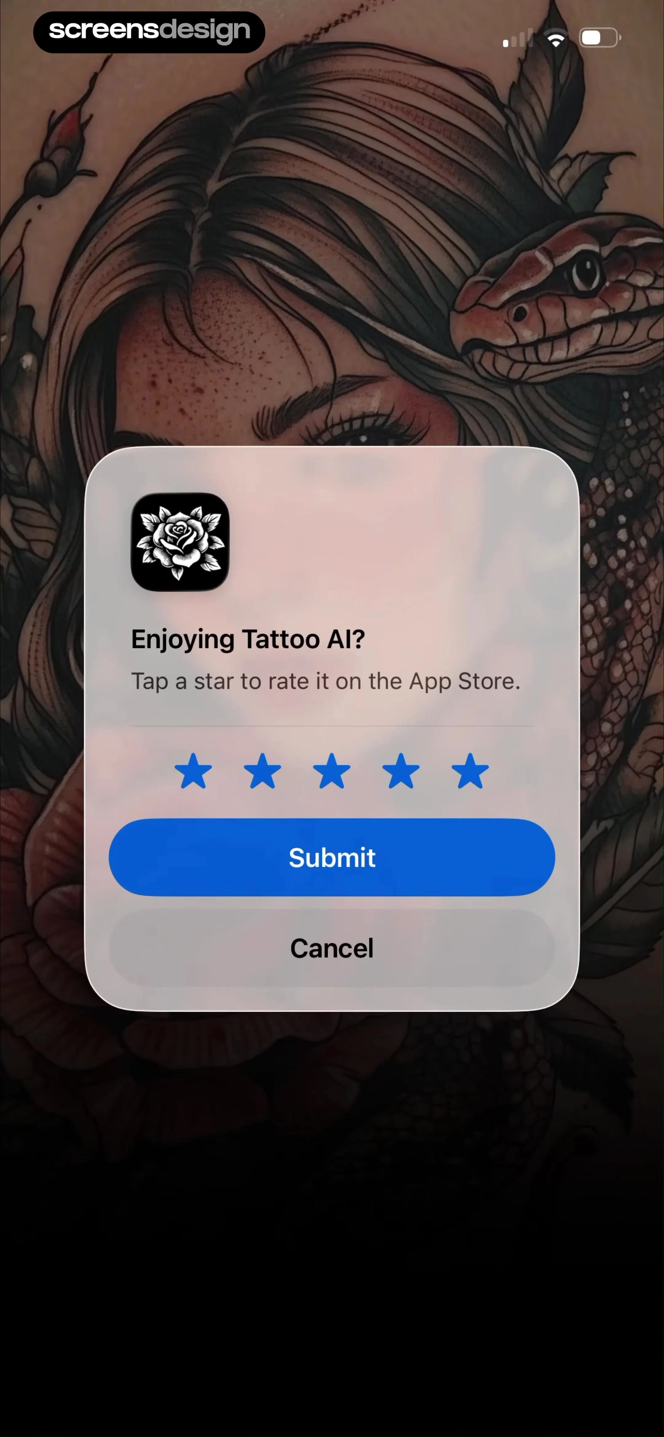 Tattoo AI Design Generator－Ink screen 6