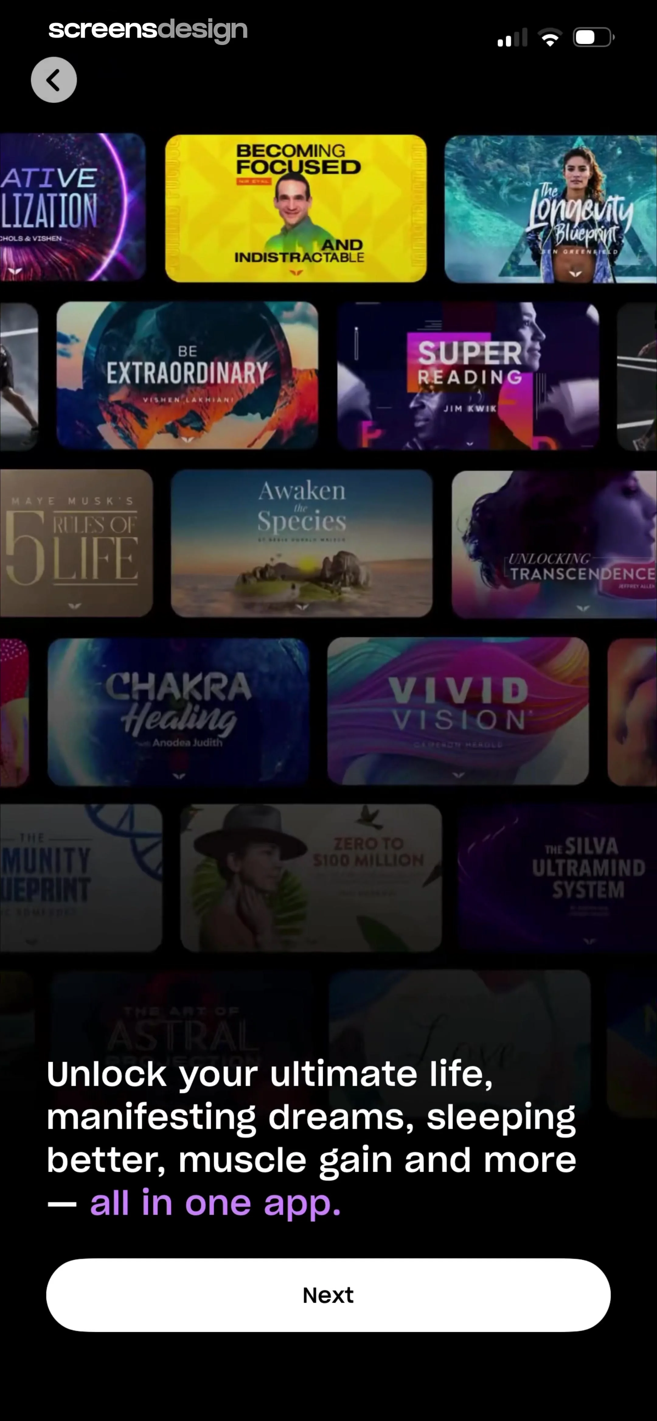 Mindvalley: Self Improvement screen 4