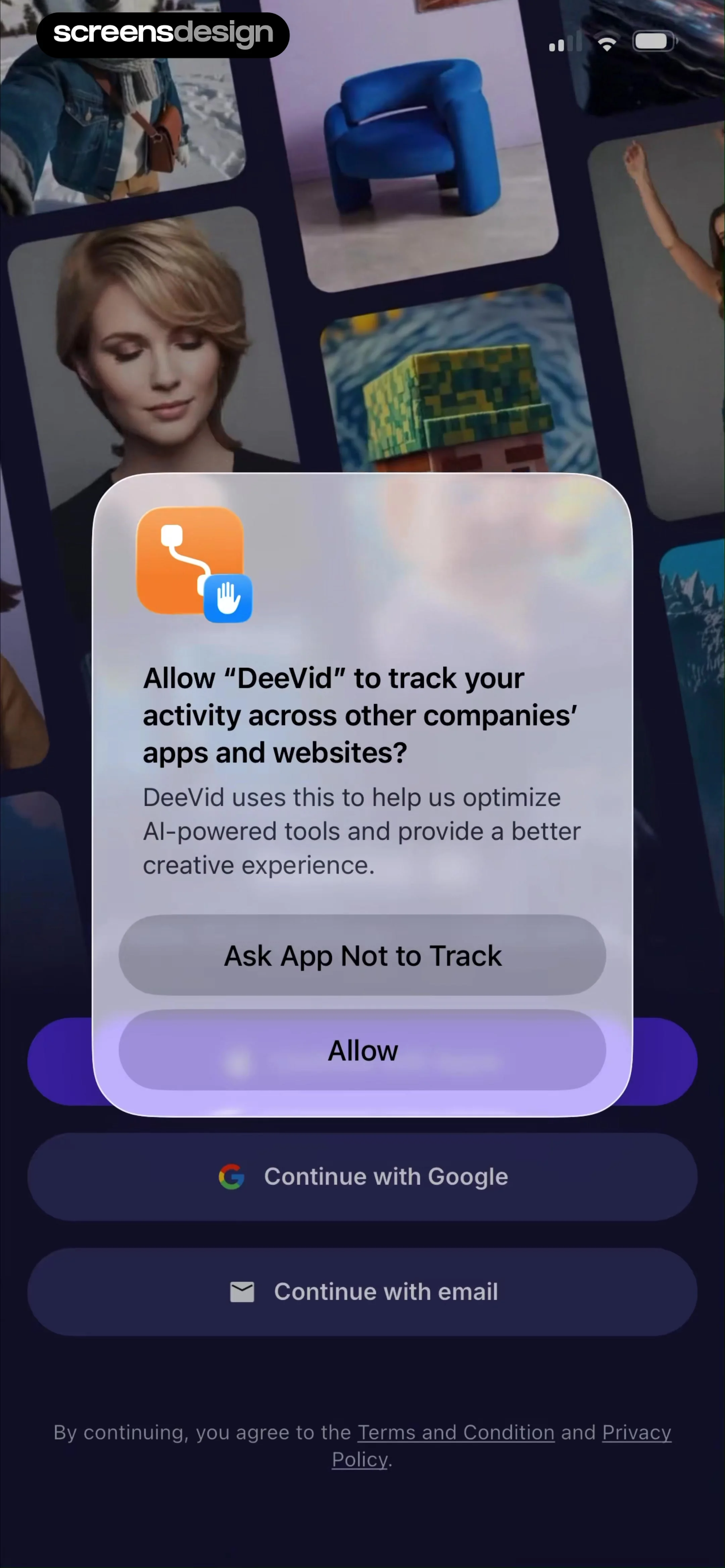 DeeVid - AI Video Generator screen 2
