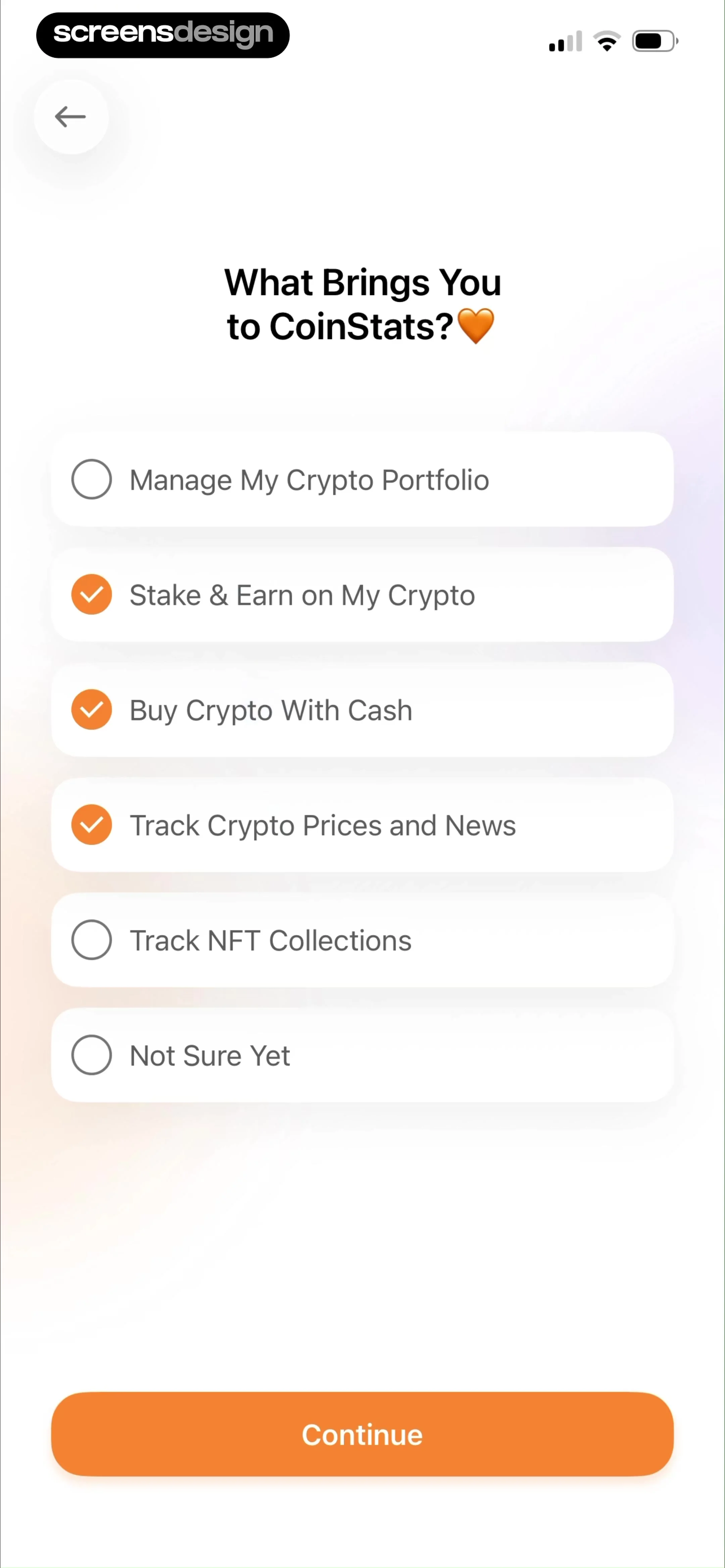 CoinStats: Crypto Portfolio screen 8