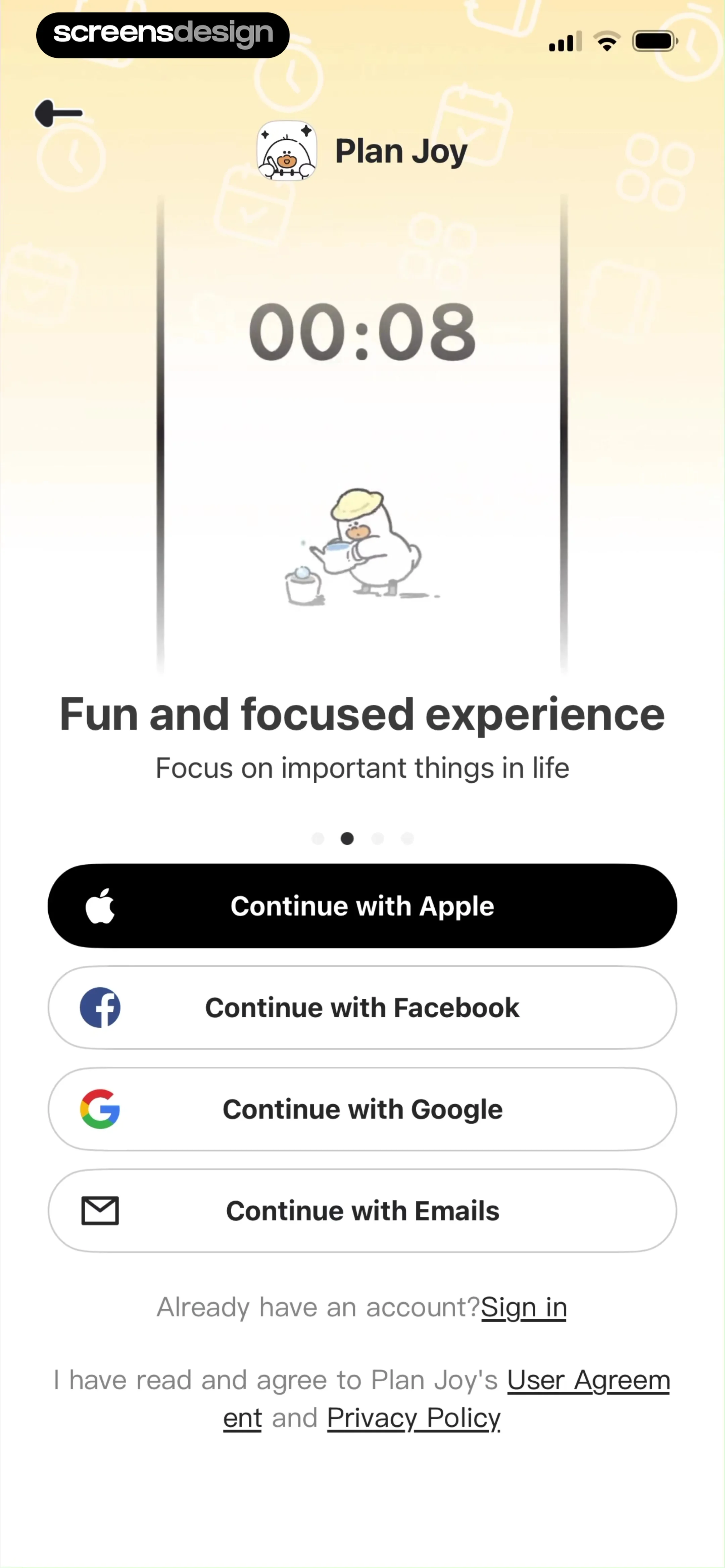 Plan Joy:To-Do List & Reminder screen 5