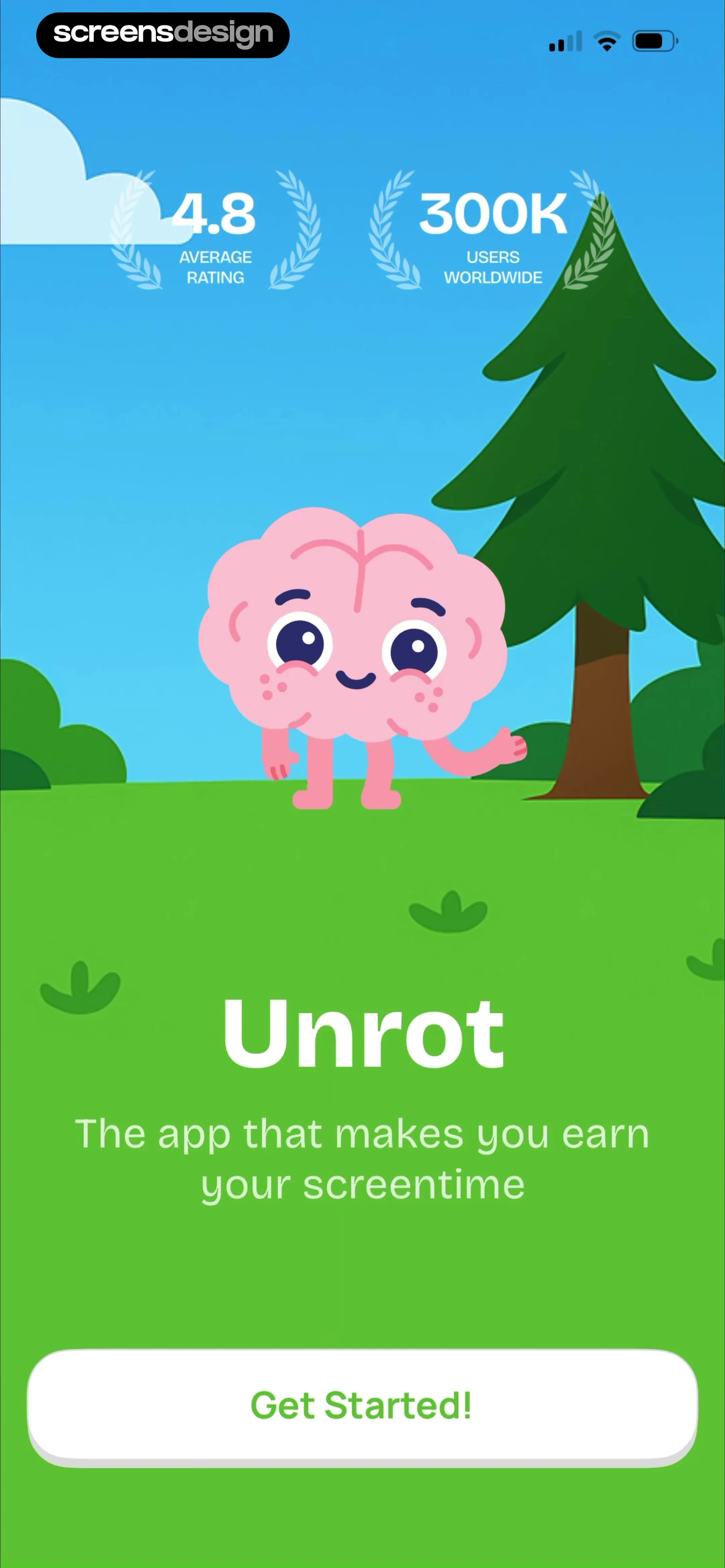 Unrot: Earn your Screen Time screen 2