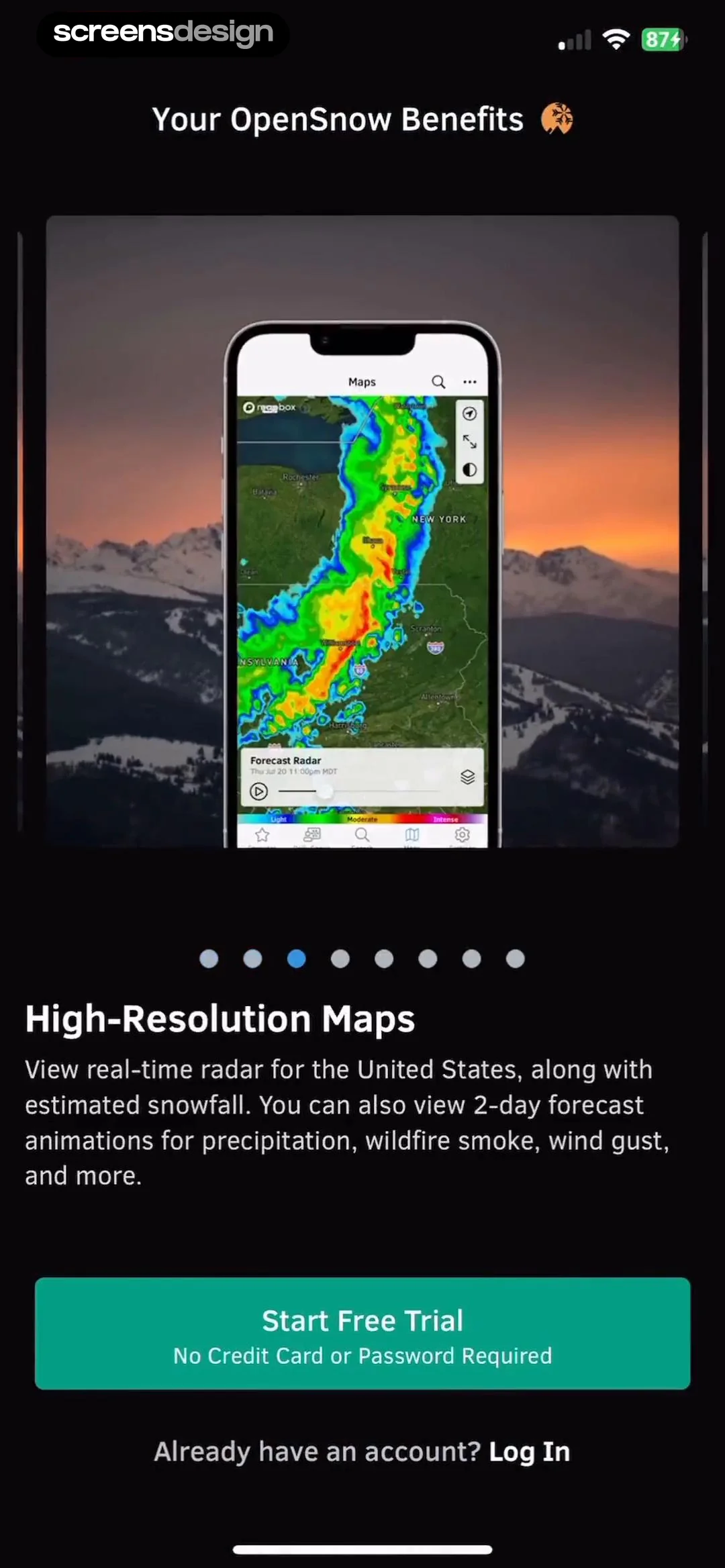 OpenSnow screen 5