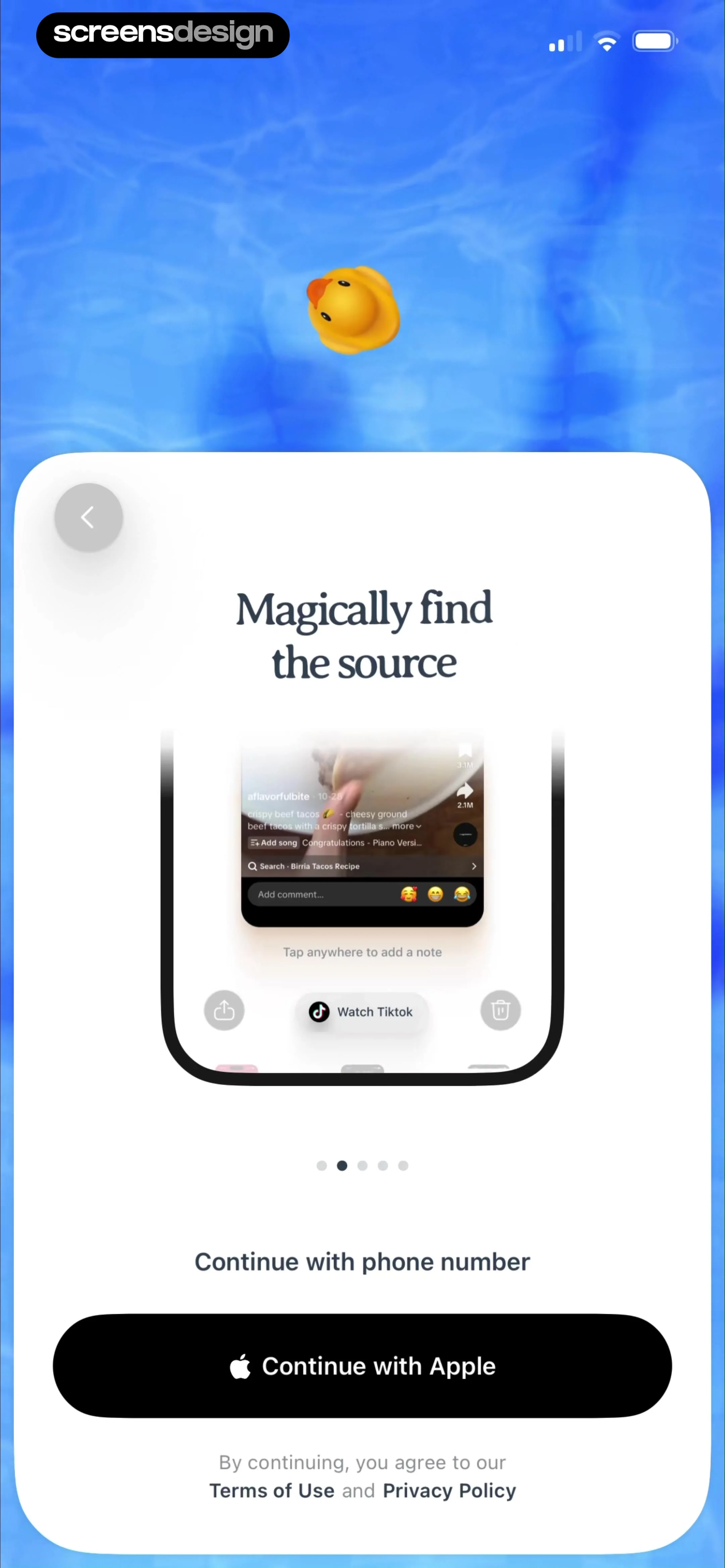 Pool, the screenshot app screen 3
