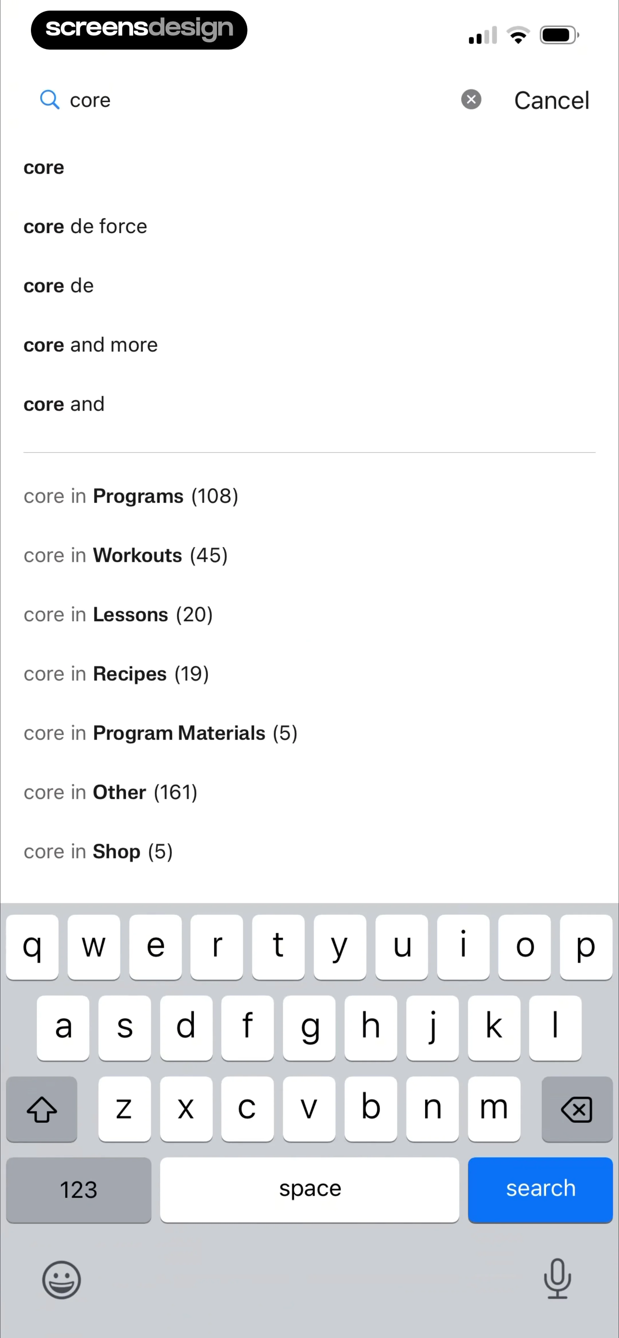 BODi Fitness: Home Workouts screen 68
