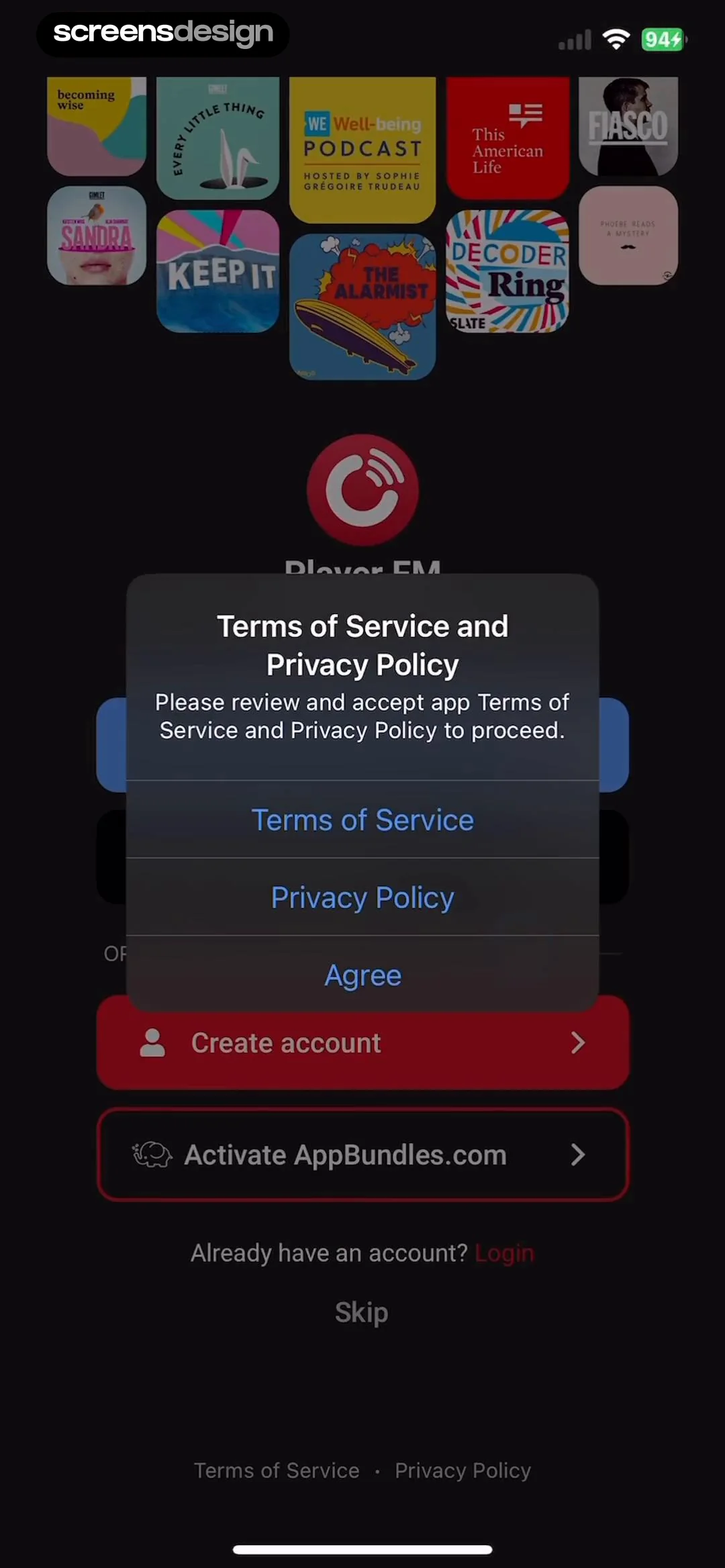 Player FM — Podcast App screen 3