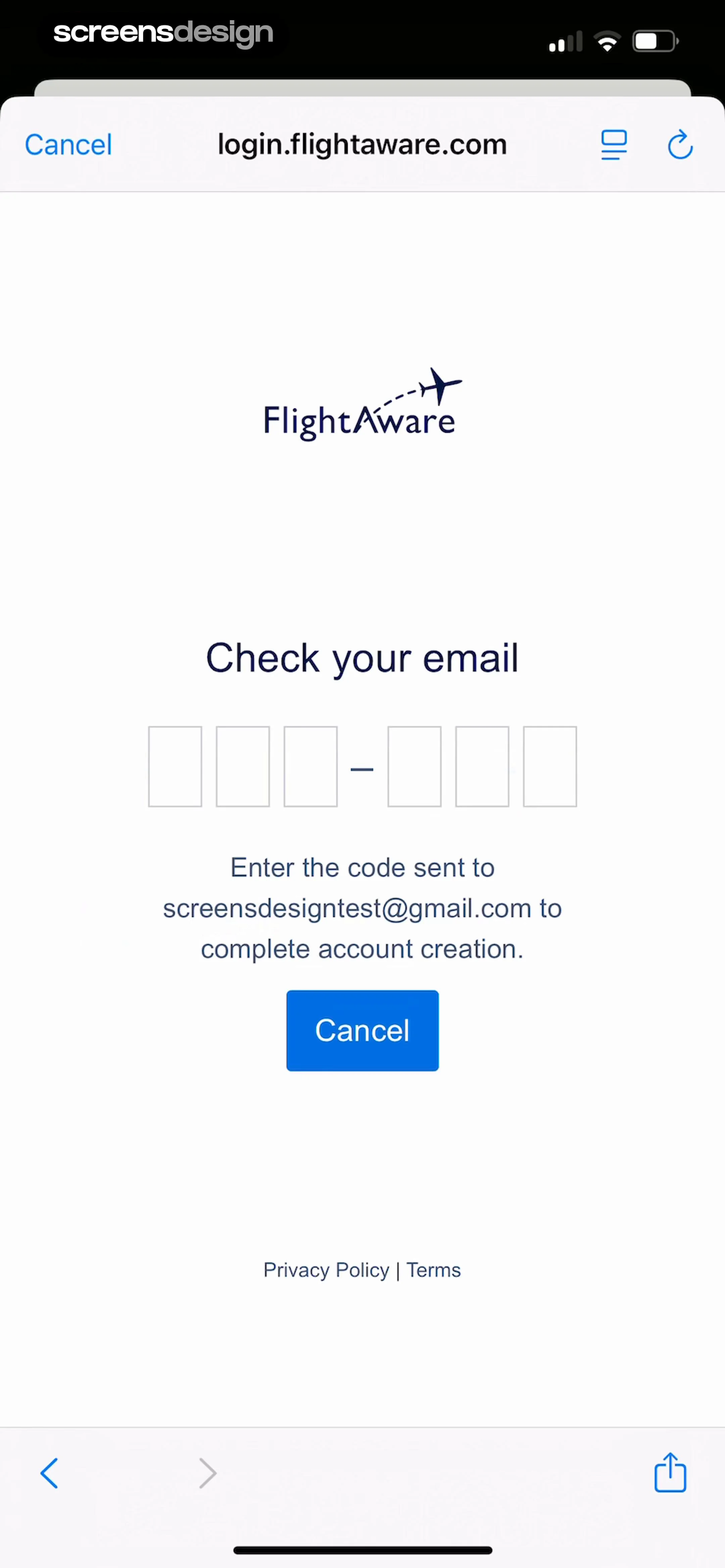 FlightAware Flight Tracker screen 8