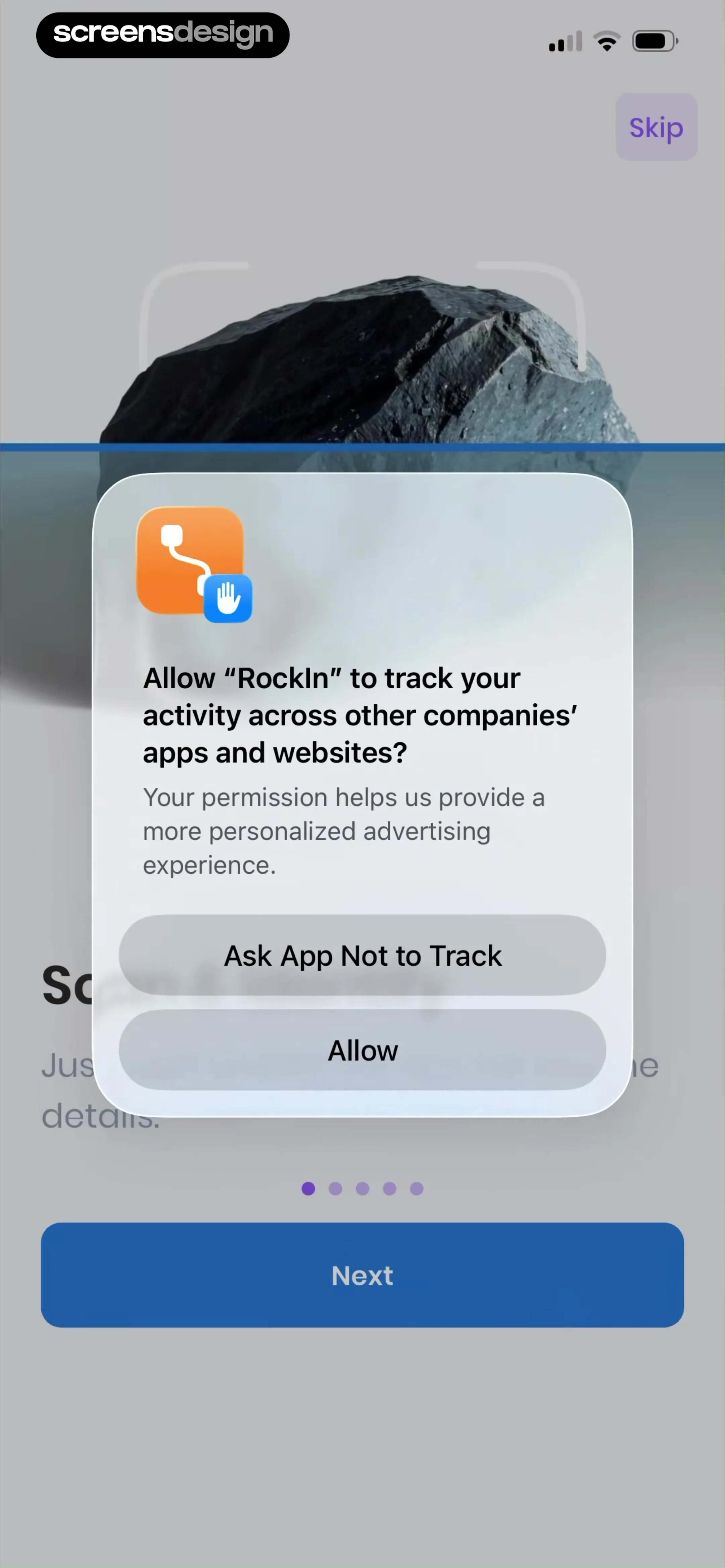 RockIn Rock & Mineral identify screen 3
