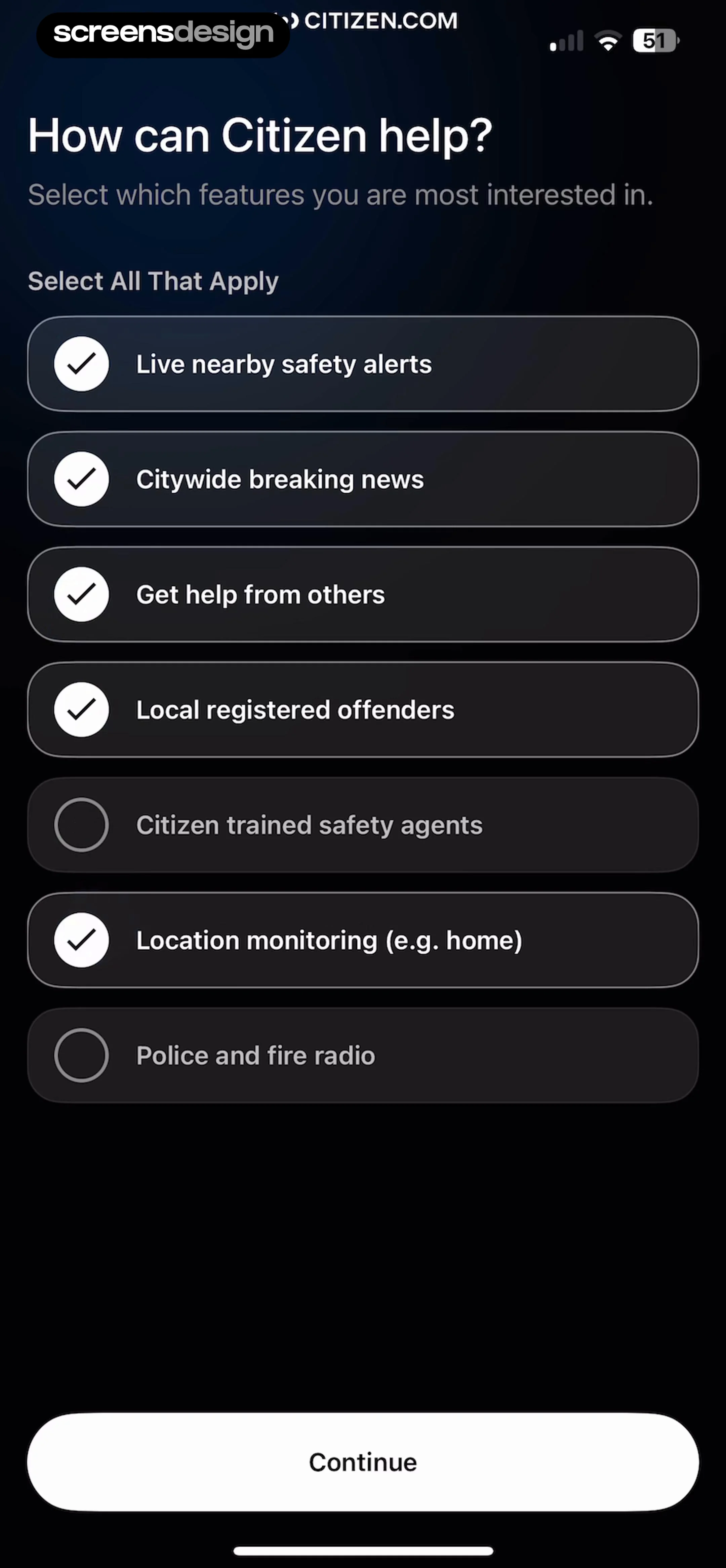 Citizen: Safety & Live Video screen 8