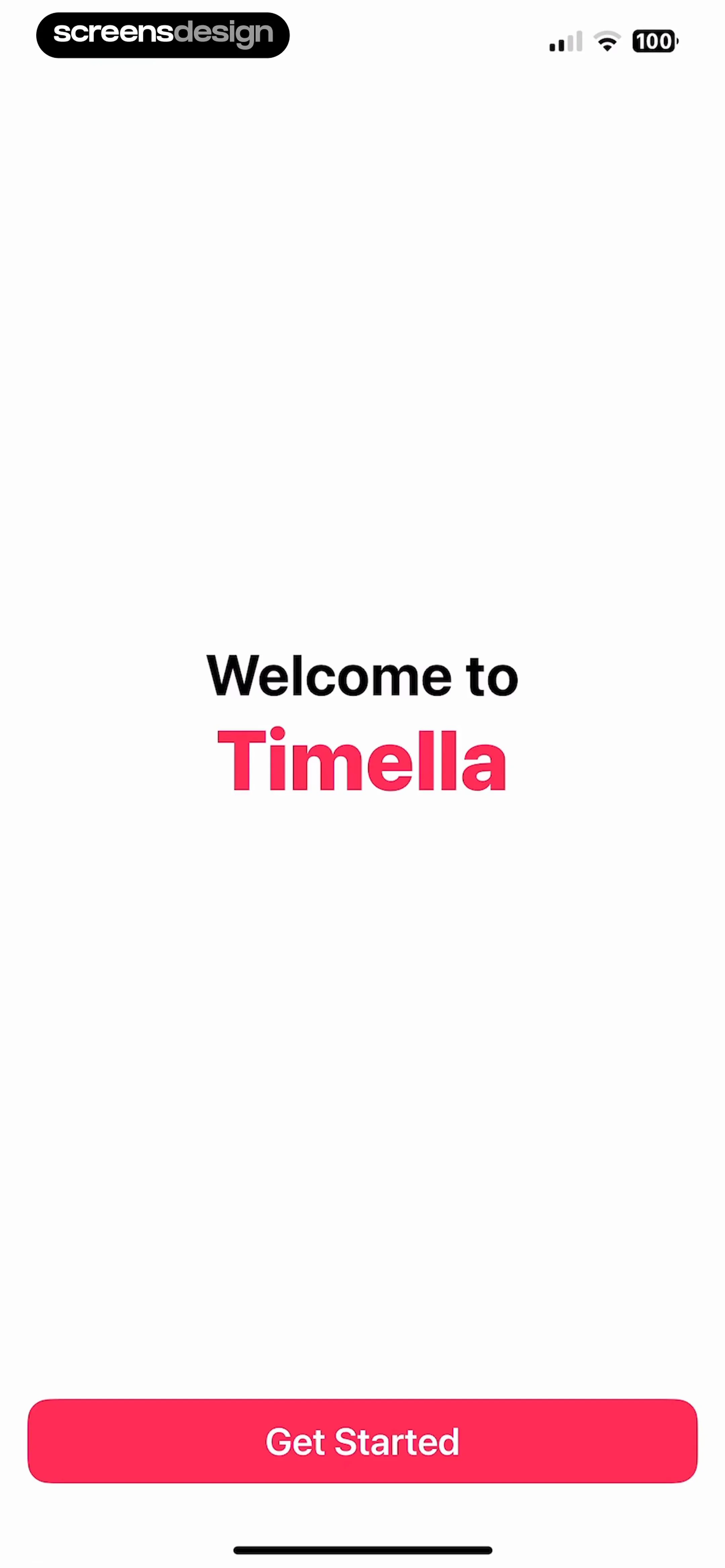 Timella: Study & Work Timer screen 1