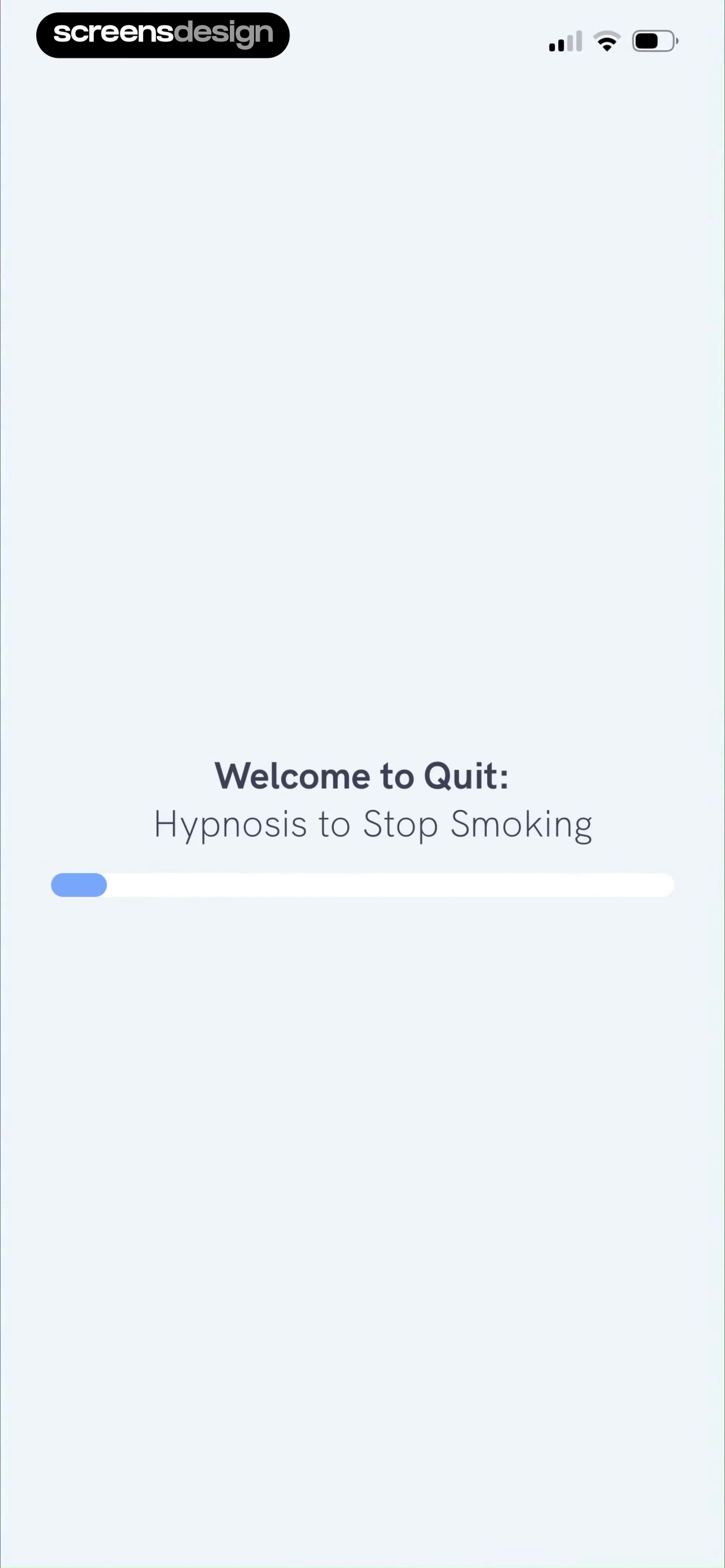 Quit: Hypnosis to Stop Smoking screen 1
