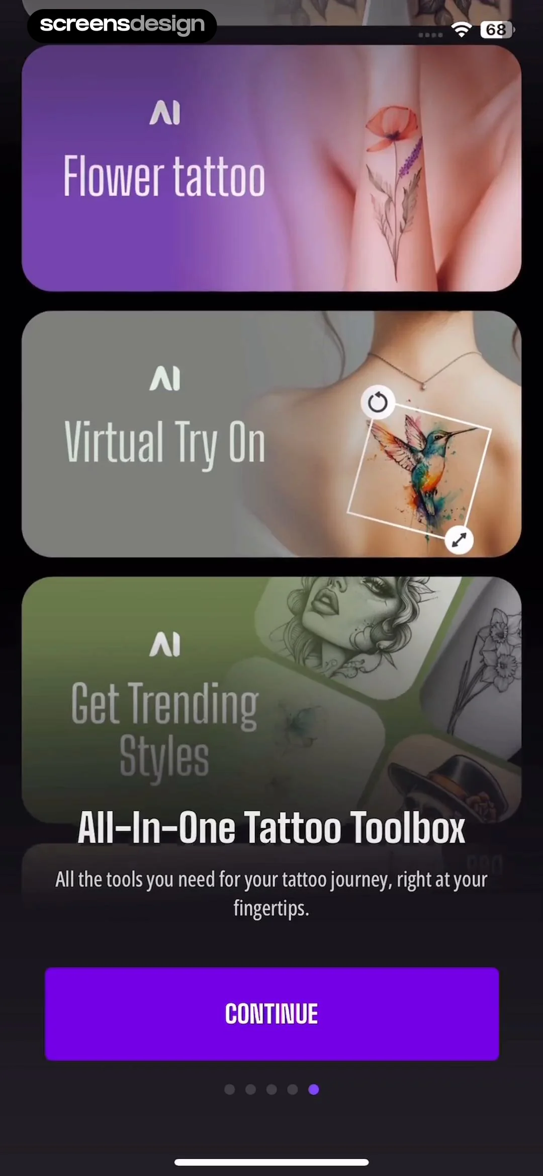 Next Ink: AI Tattoo Design screen 8
