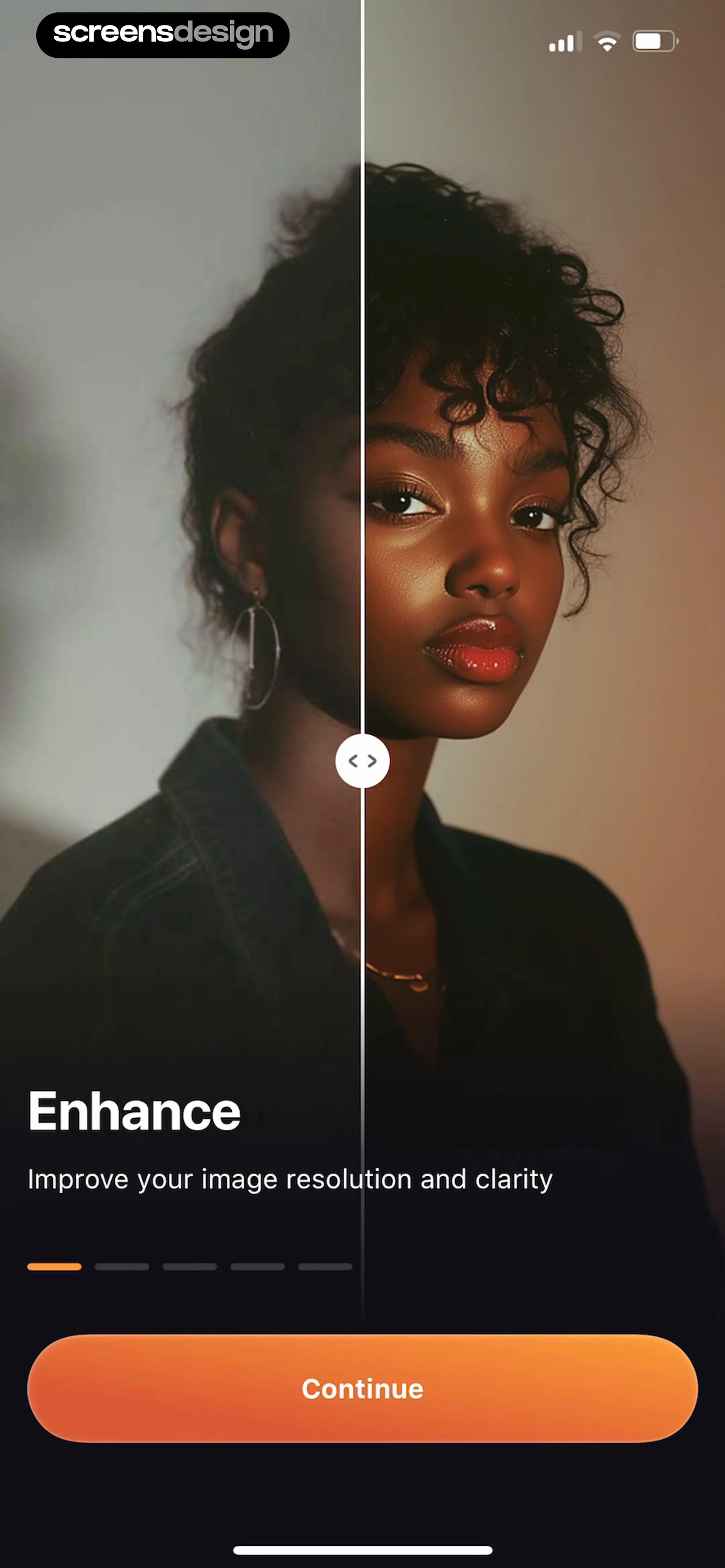 AI Photo Editor: Lynsify replay screen