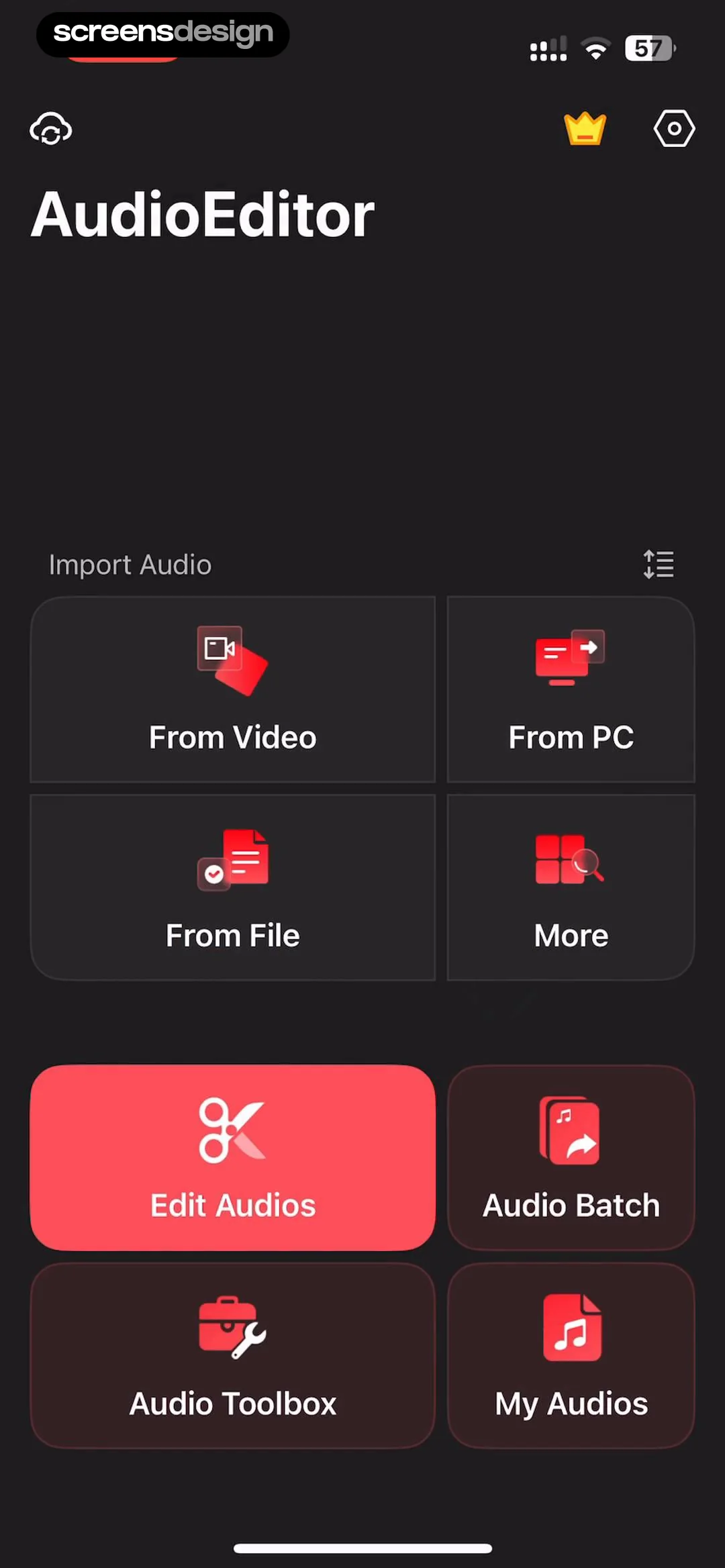 Audio Editor - Music editor screen 7