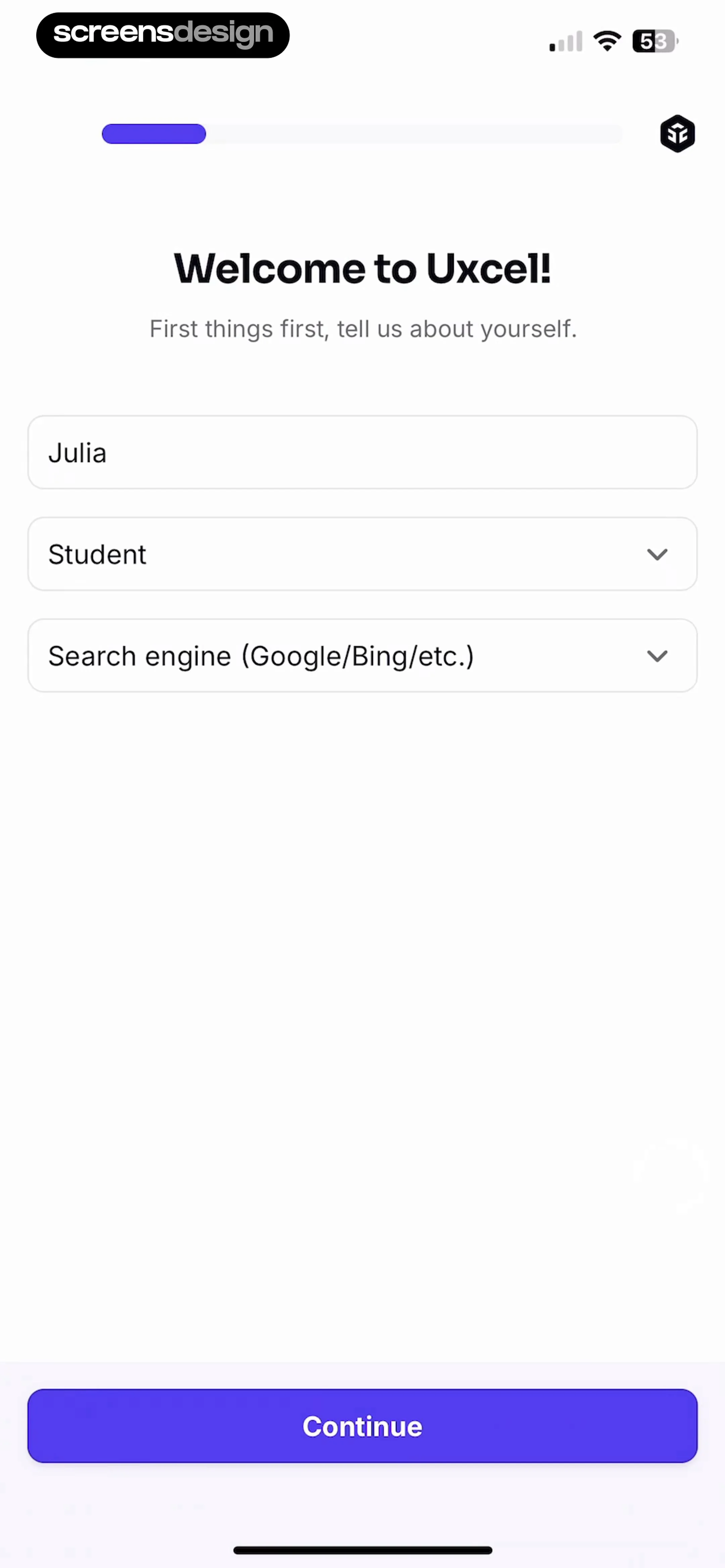 Uxcel: Learn UX & UI Design screen 7