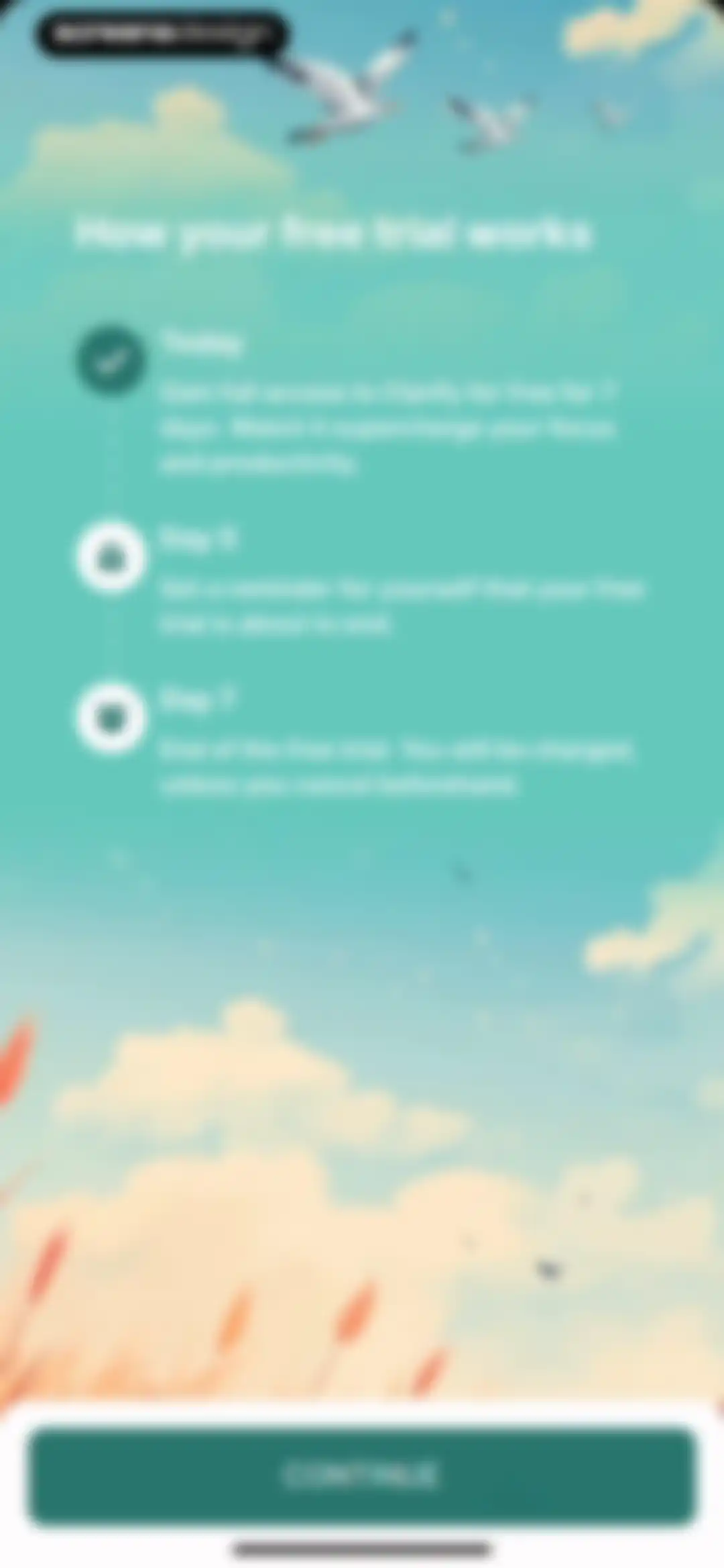 Clarify: Focus & Task Manager screen 63