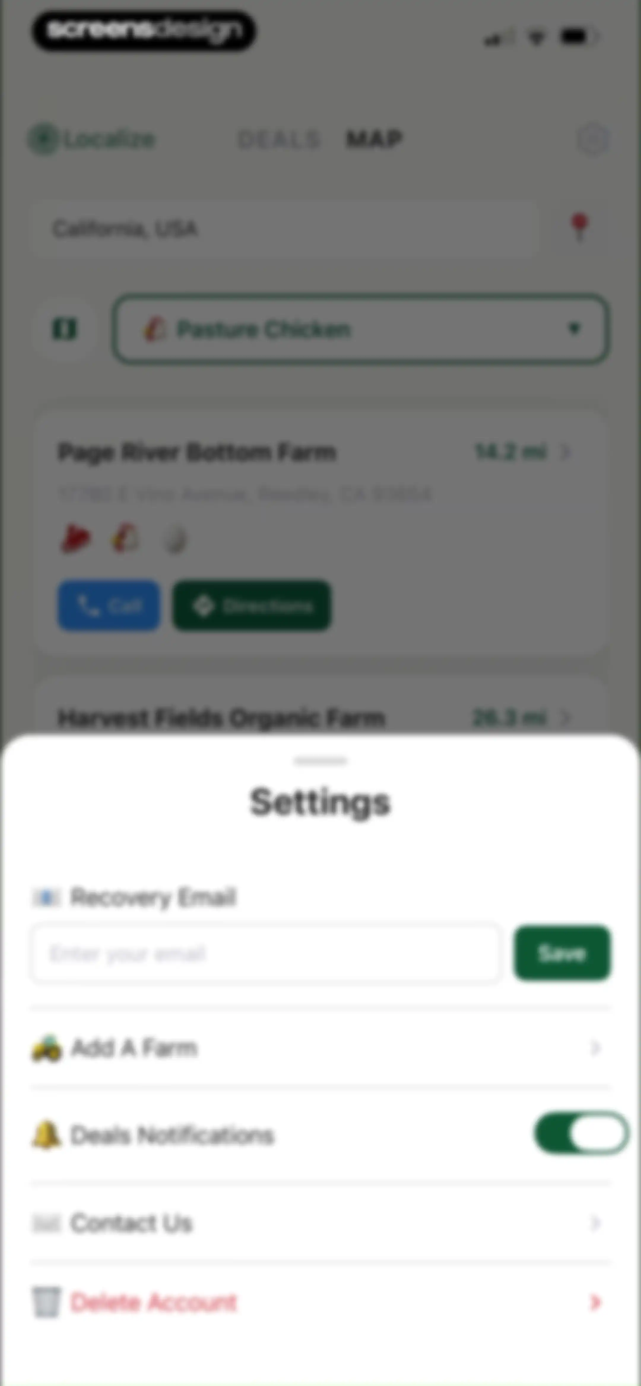Localize - Farmers Market screen 33