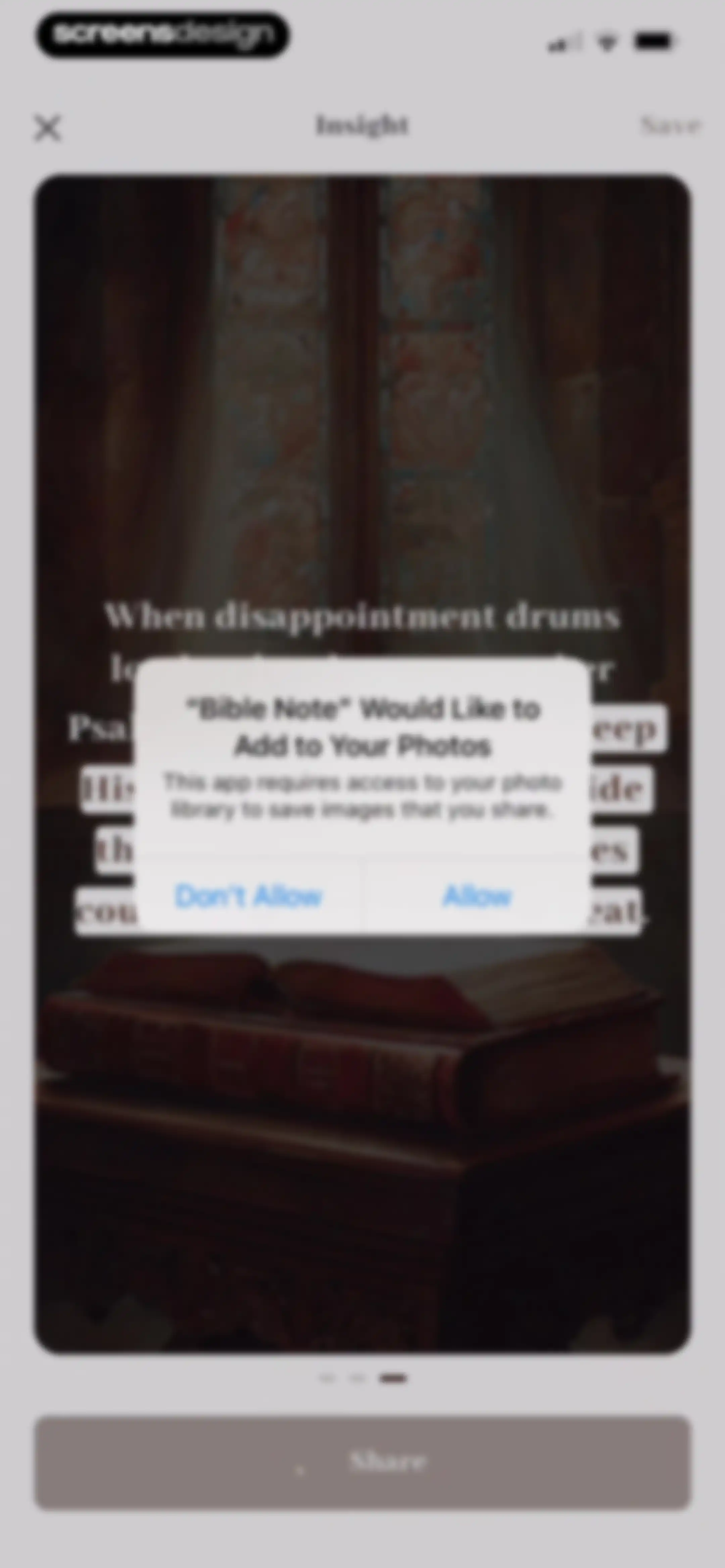 Bible Note: Sermon Notes screen 39