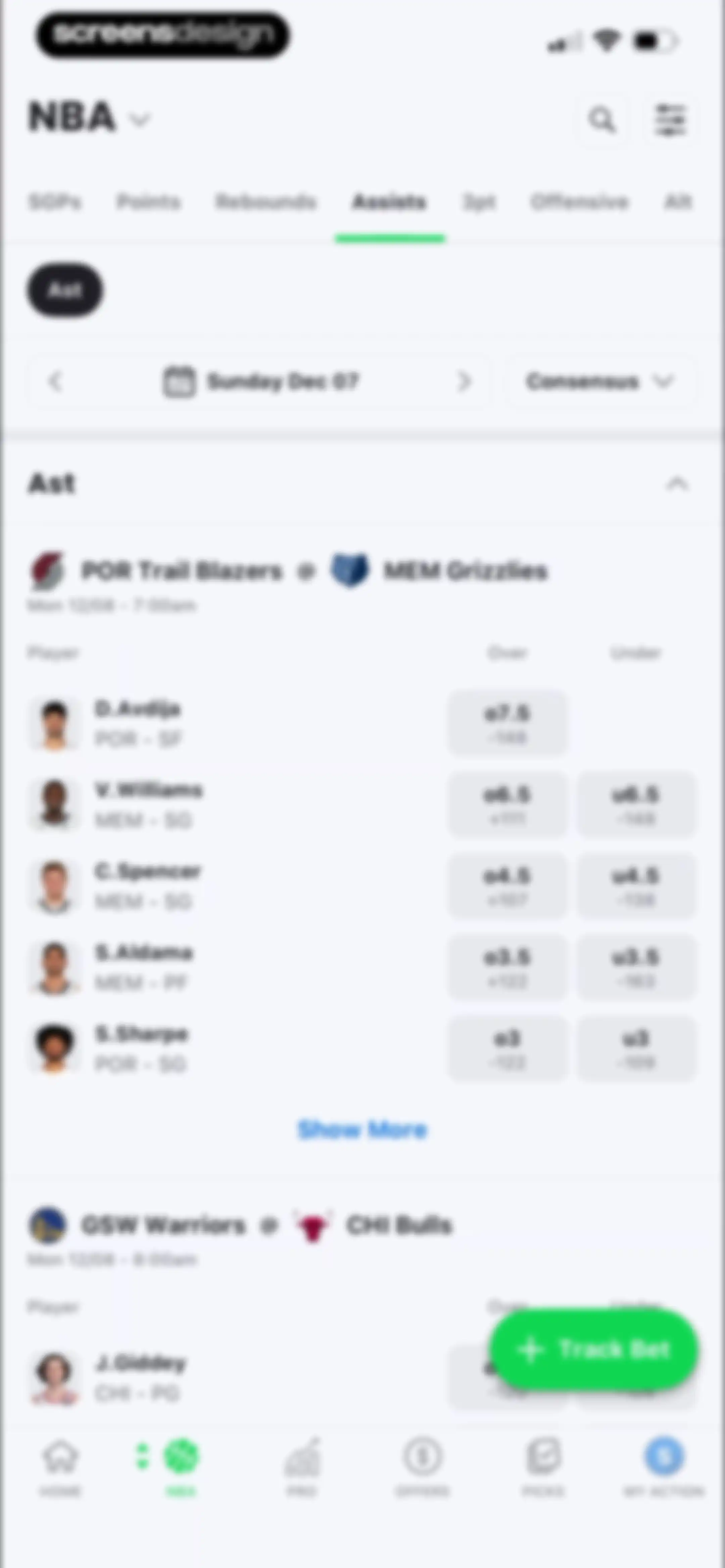 Action Network: Sports Betting screen 123
