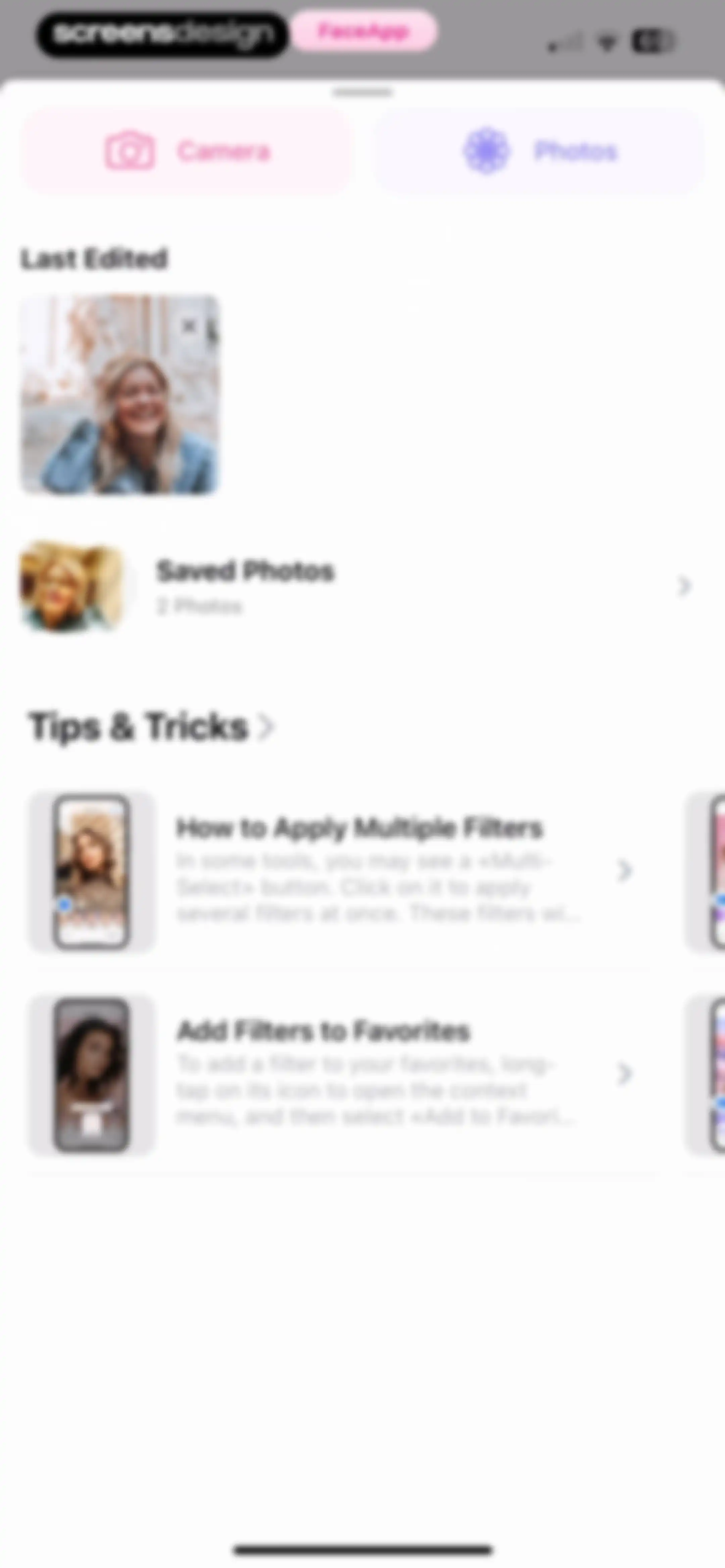 FaceApp: Perfect Face Editor screen 82