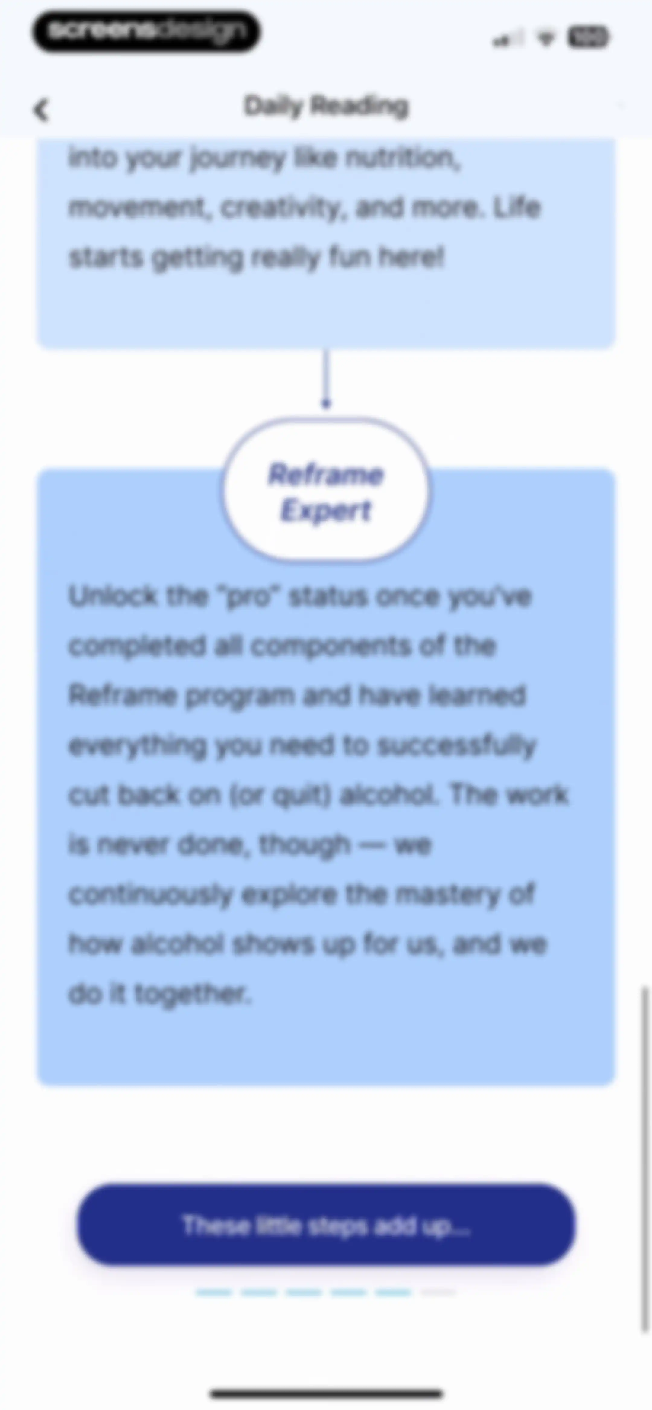 Reframe: Drink Less & Thrive screen 117