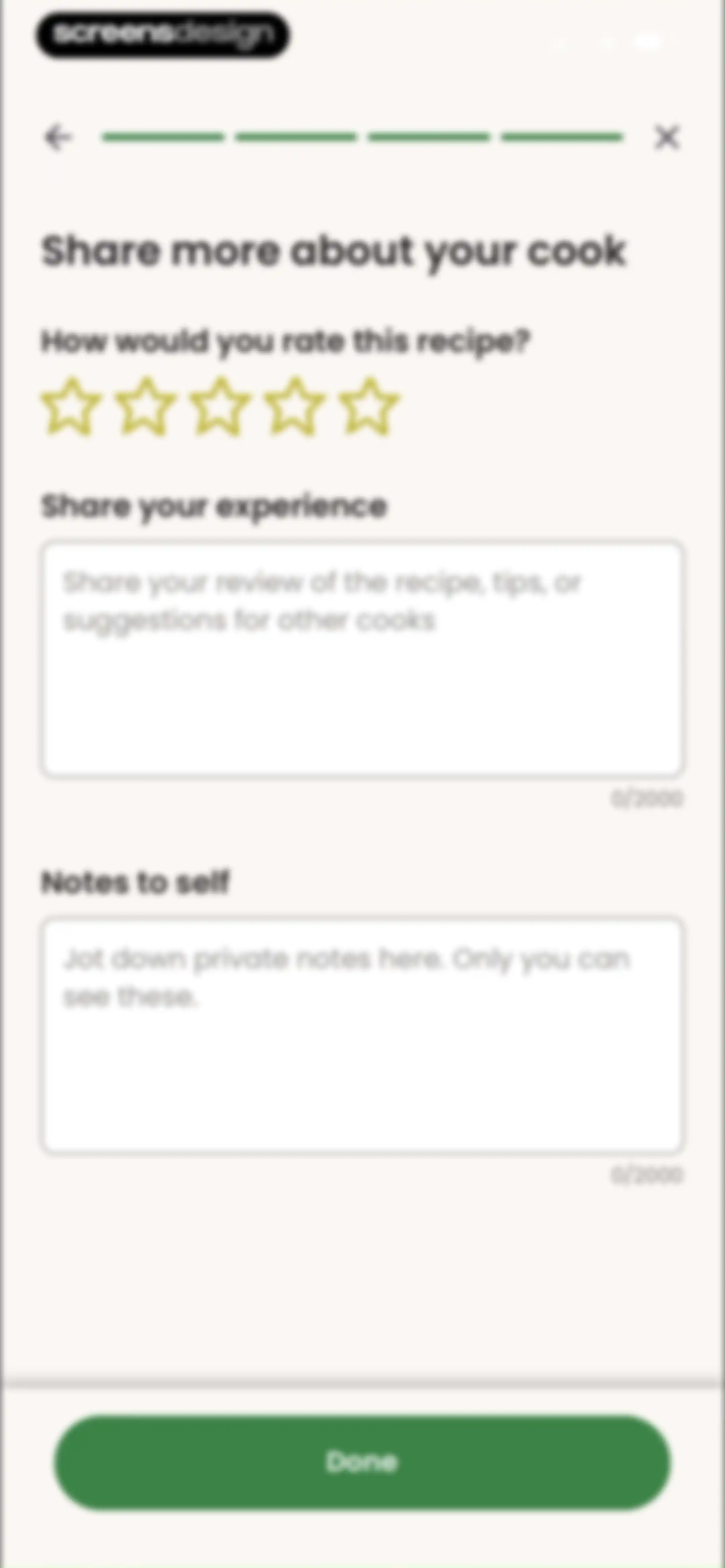 CookShelf: Search Cookbooks screen 67