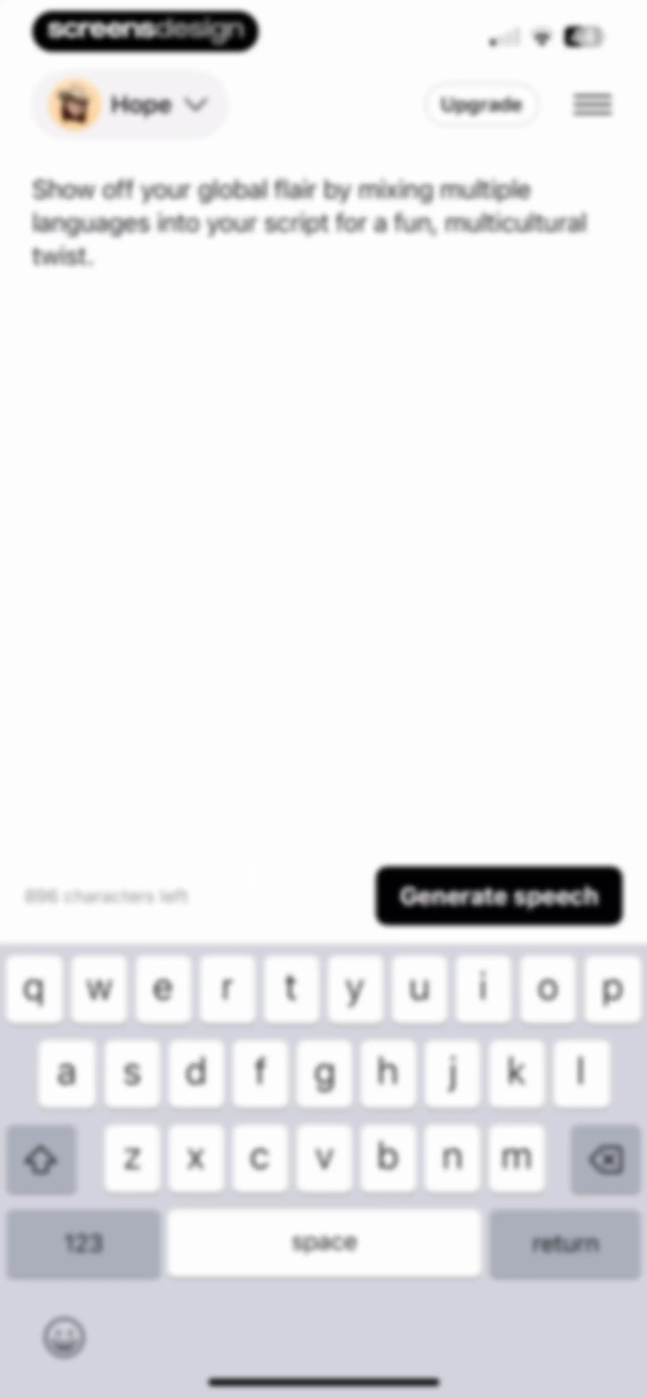 Labs AI : Text to Speech screen 6