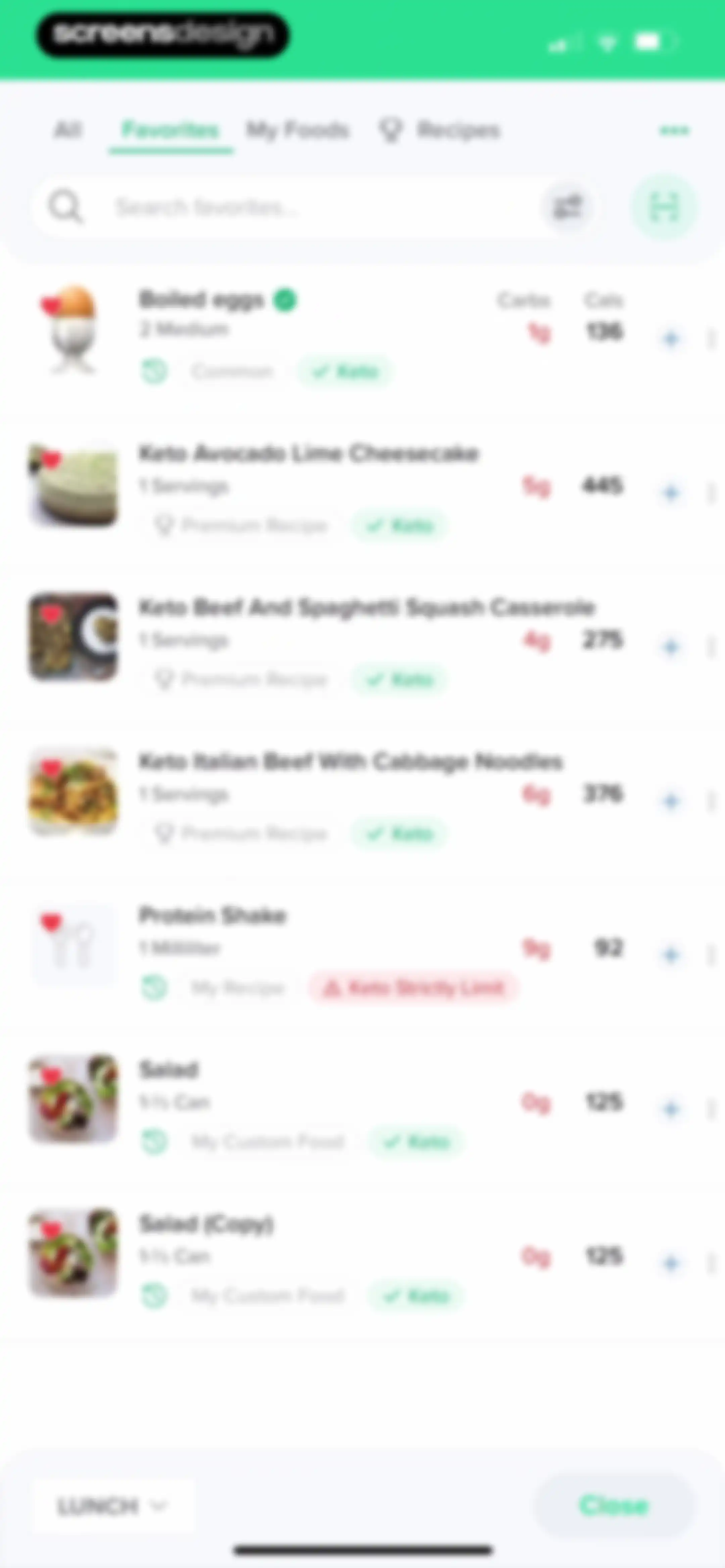 Carb Manager: Keto & Macro Log screen 247