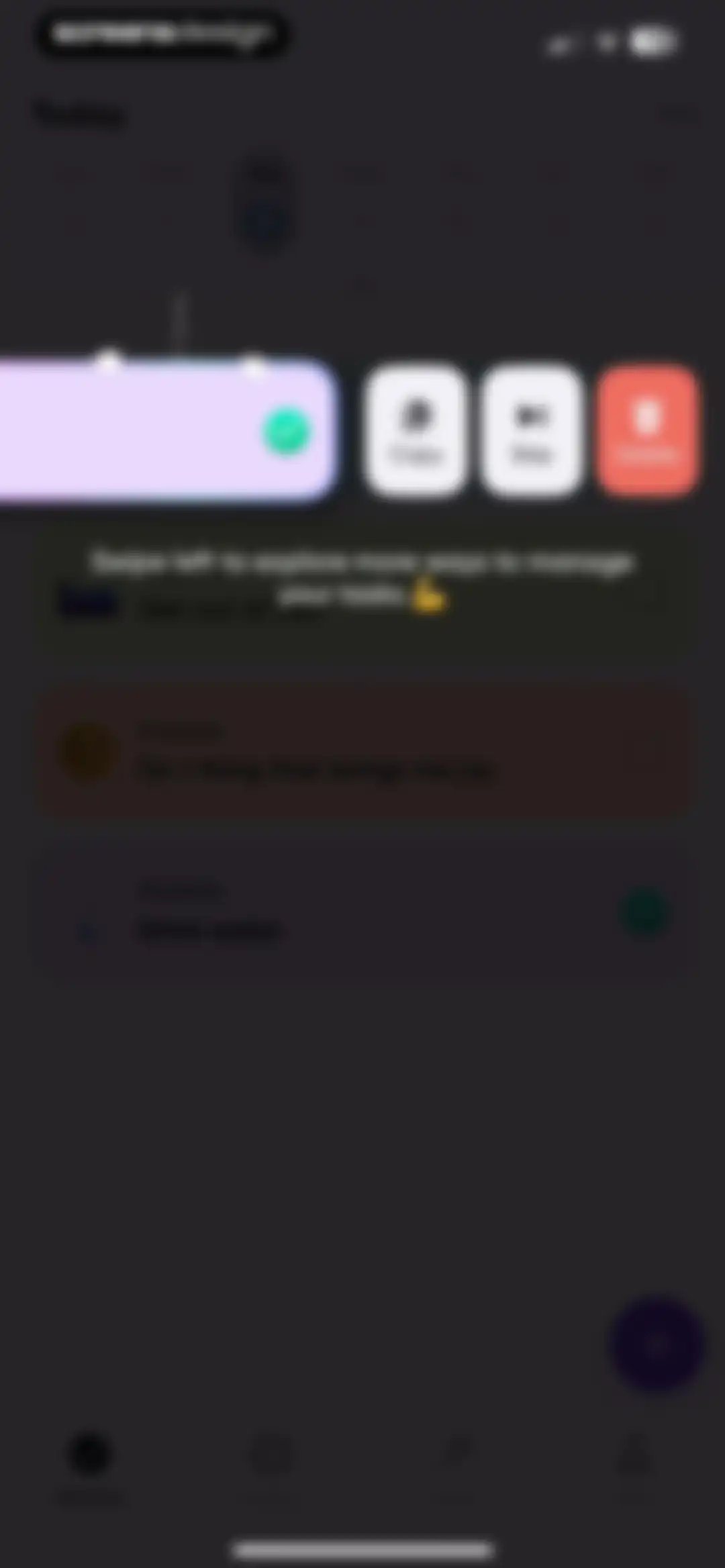 Me+ Lifestyle Routine screen 67