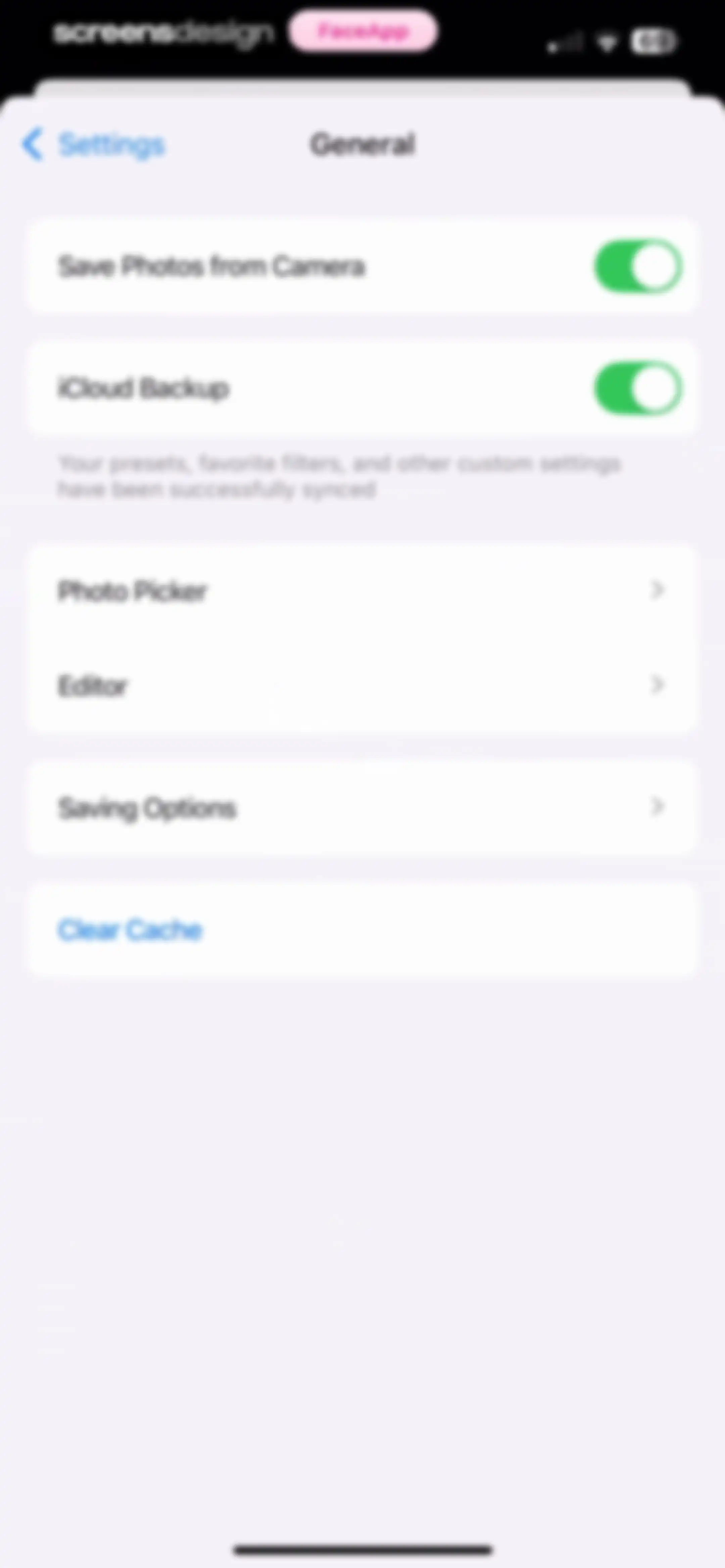 FaceApp: Perfect Face Editor screen 105
