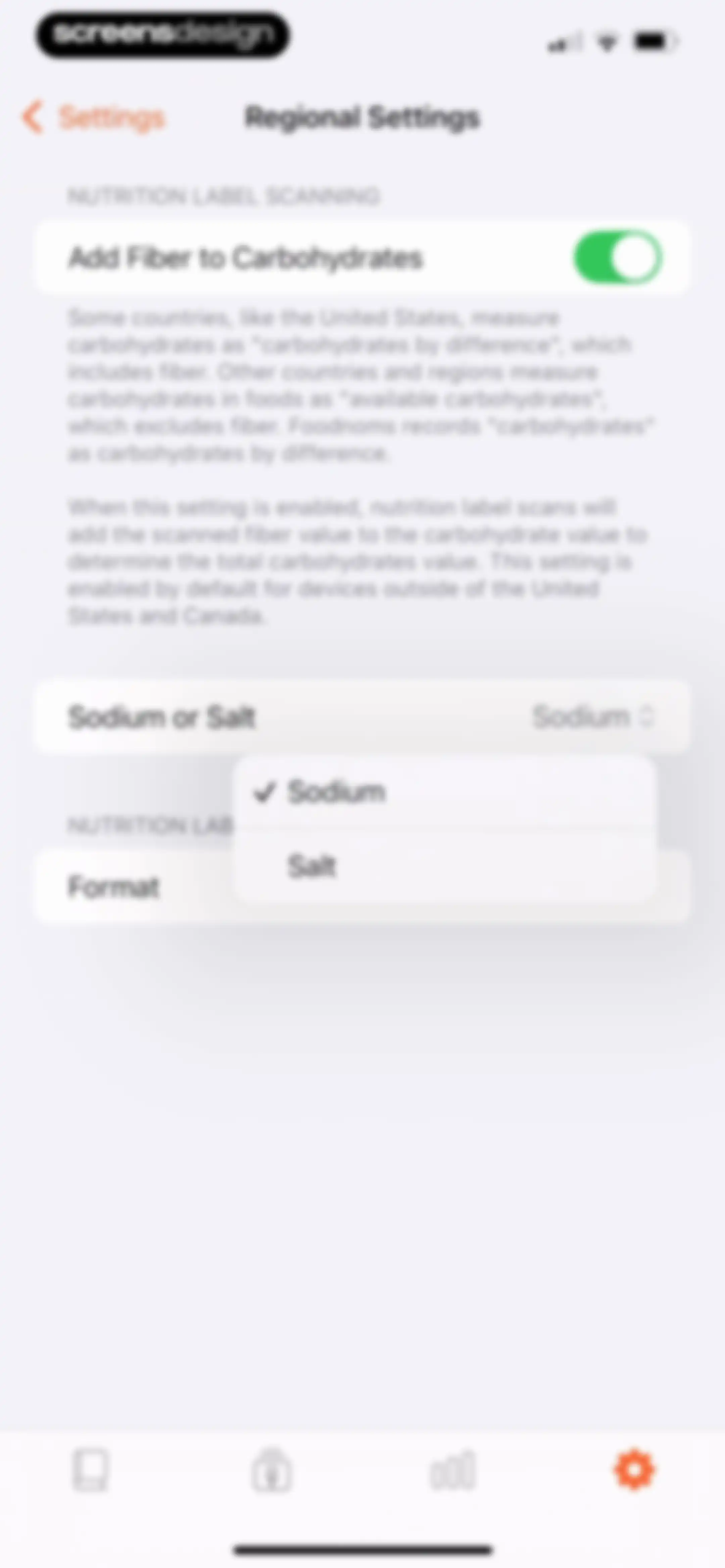 Nutrition Tracker: Foodnoms screen 190
