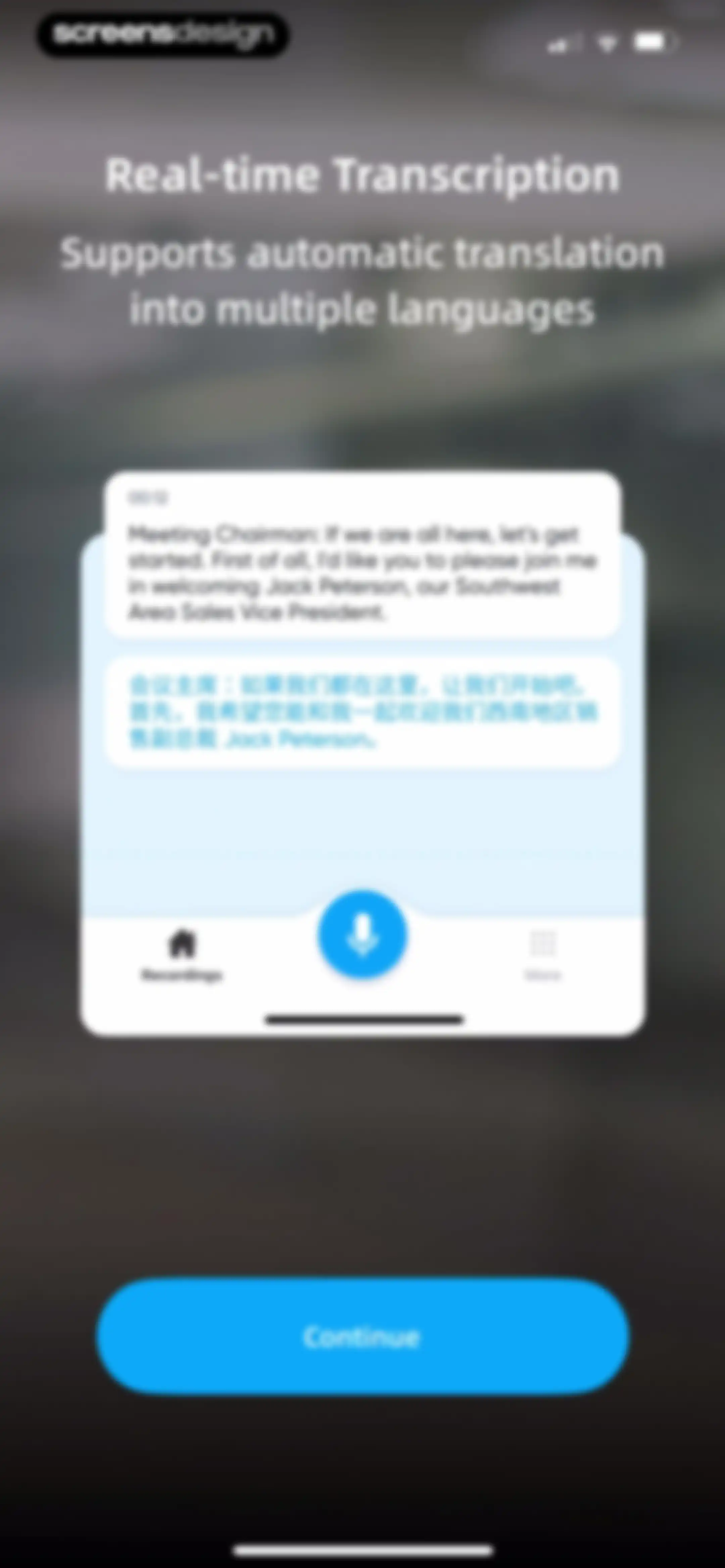 iRecord: Transcribe Voice Memo screen 4