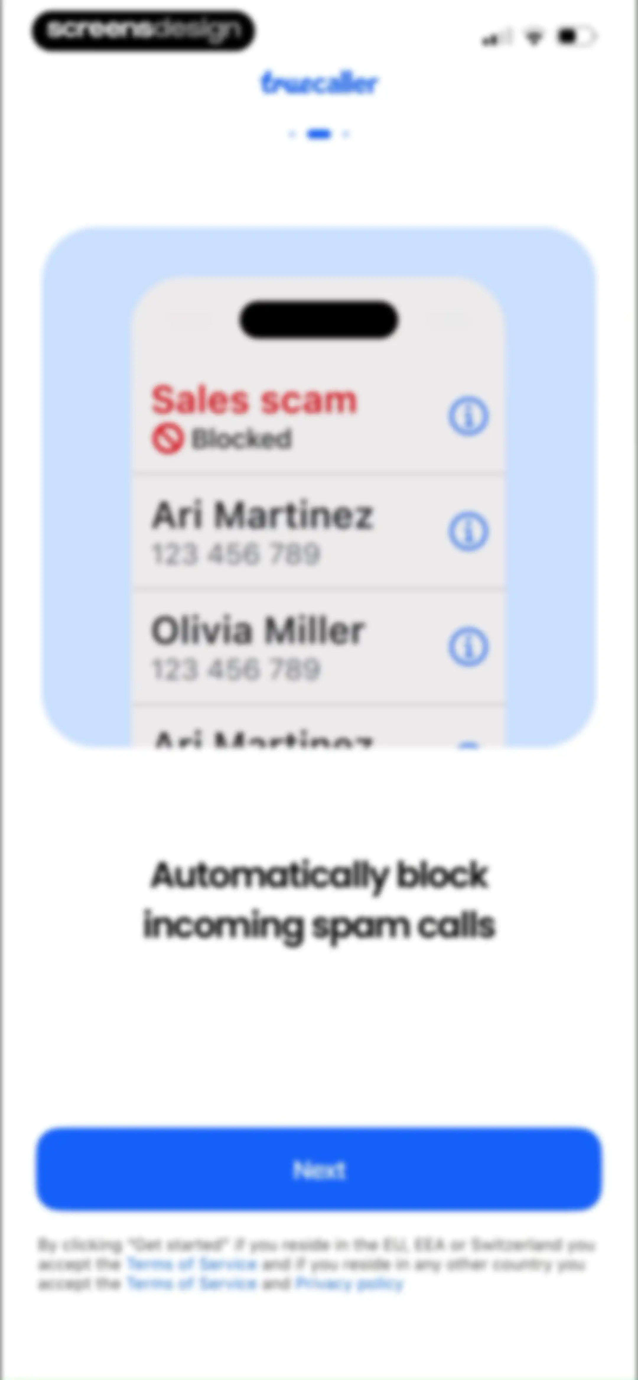 Truecaller: Premium Caller ID screen 3