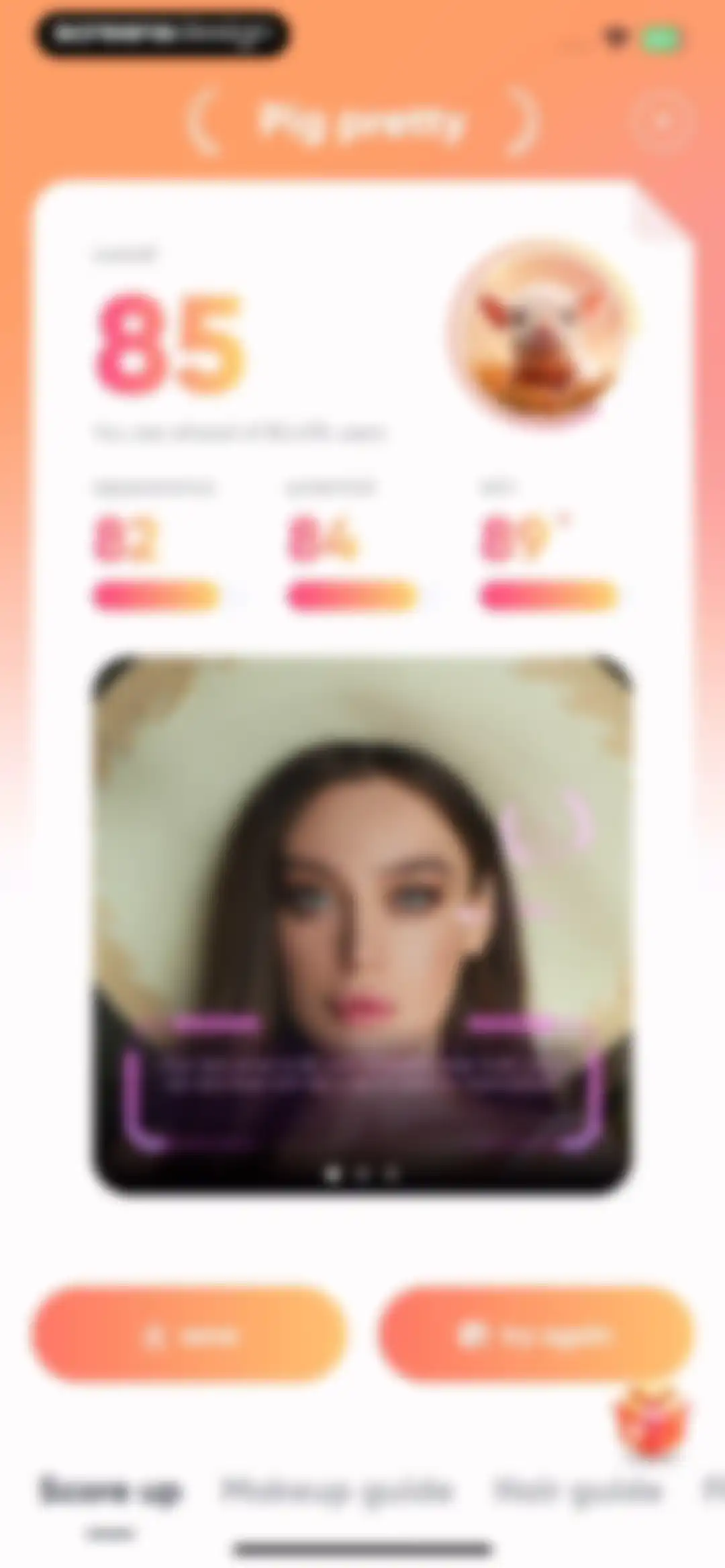 AnimalFace - looksmax ai score screen 18